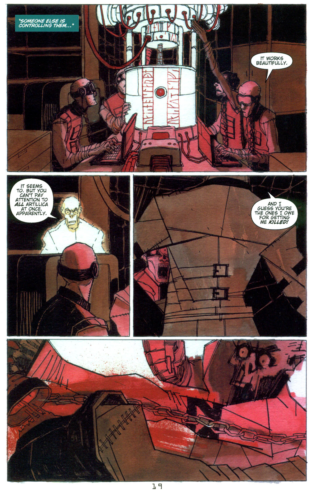 Read online CVO: Covert Vampiric Operations - Artifact comic -  Issue #3 - 21