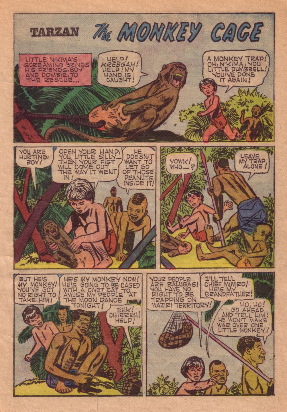 Read online Tarzan (1948) comic -  Issue #131 - 21
