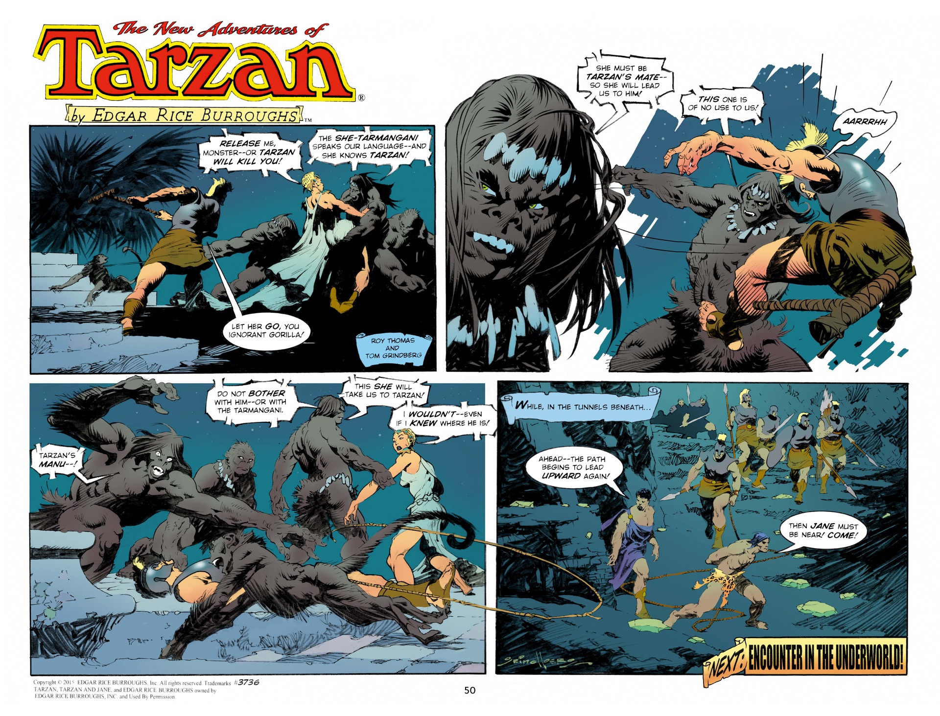 Read online Tarzan: The New Adventures comic -  Issue # TPB - 52