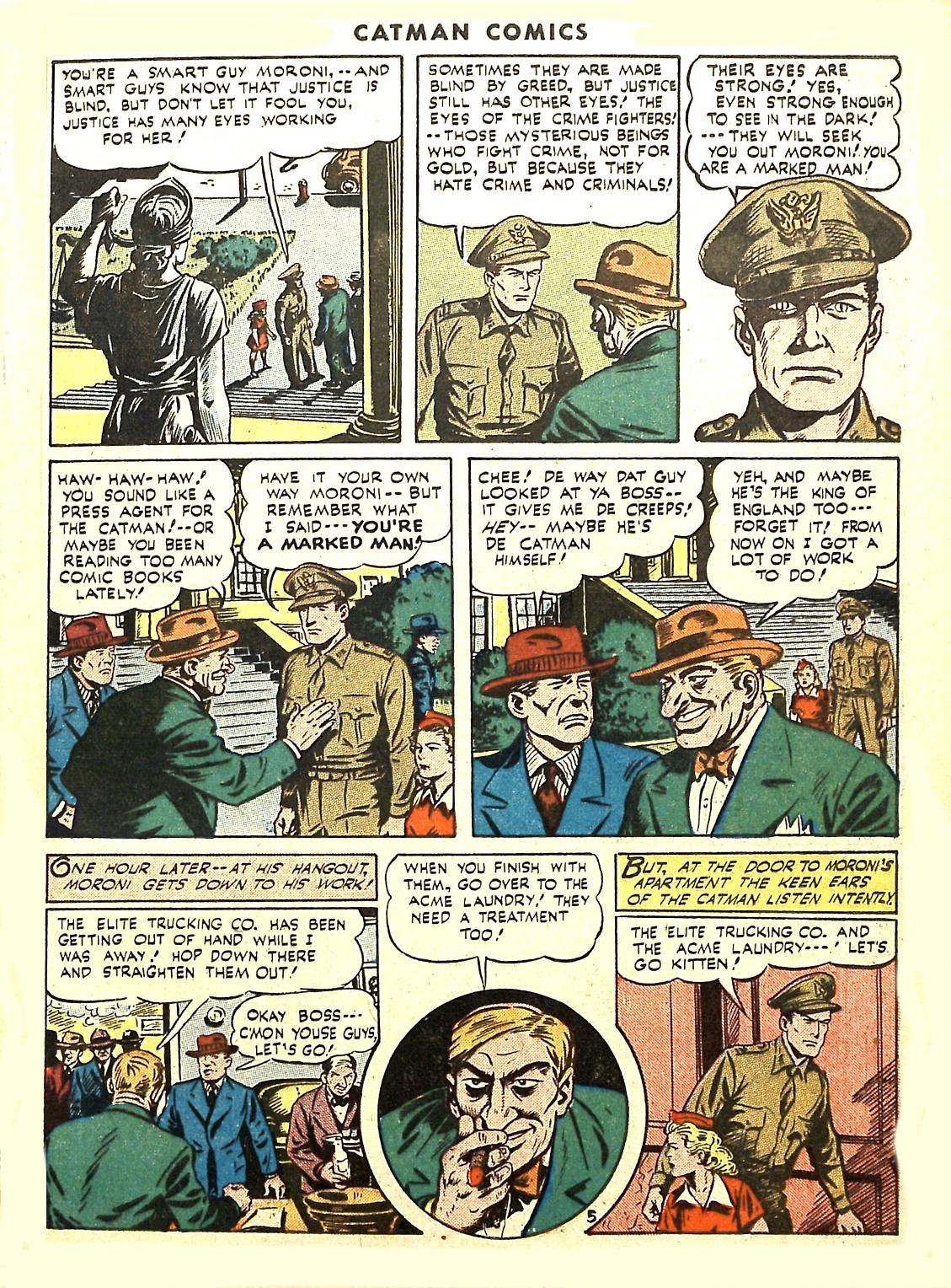 Read online Cat-Man Comics comic -  Issue #25 - 7