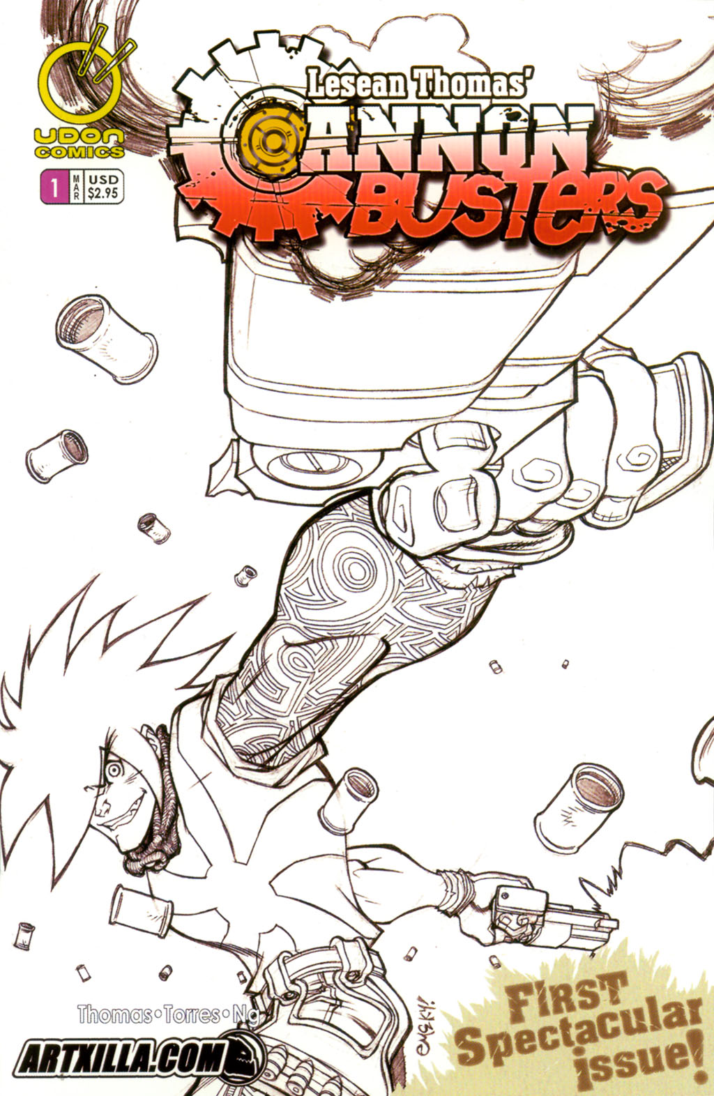 Read online Cannon Busters comic -  Issue #1 - 3