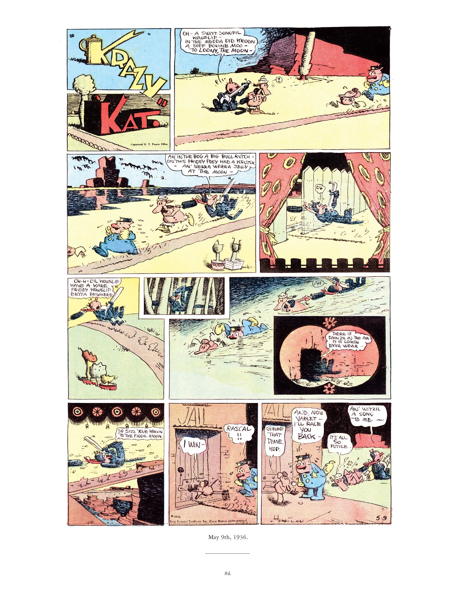 Read online Krazy & Ignatz comic -  Issue # TPB 9 - 82