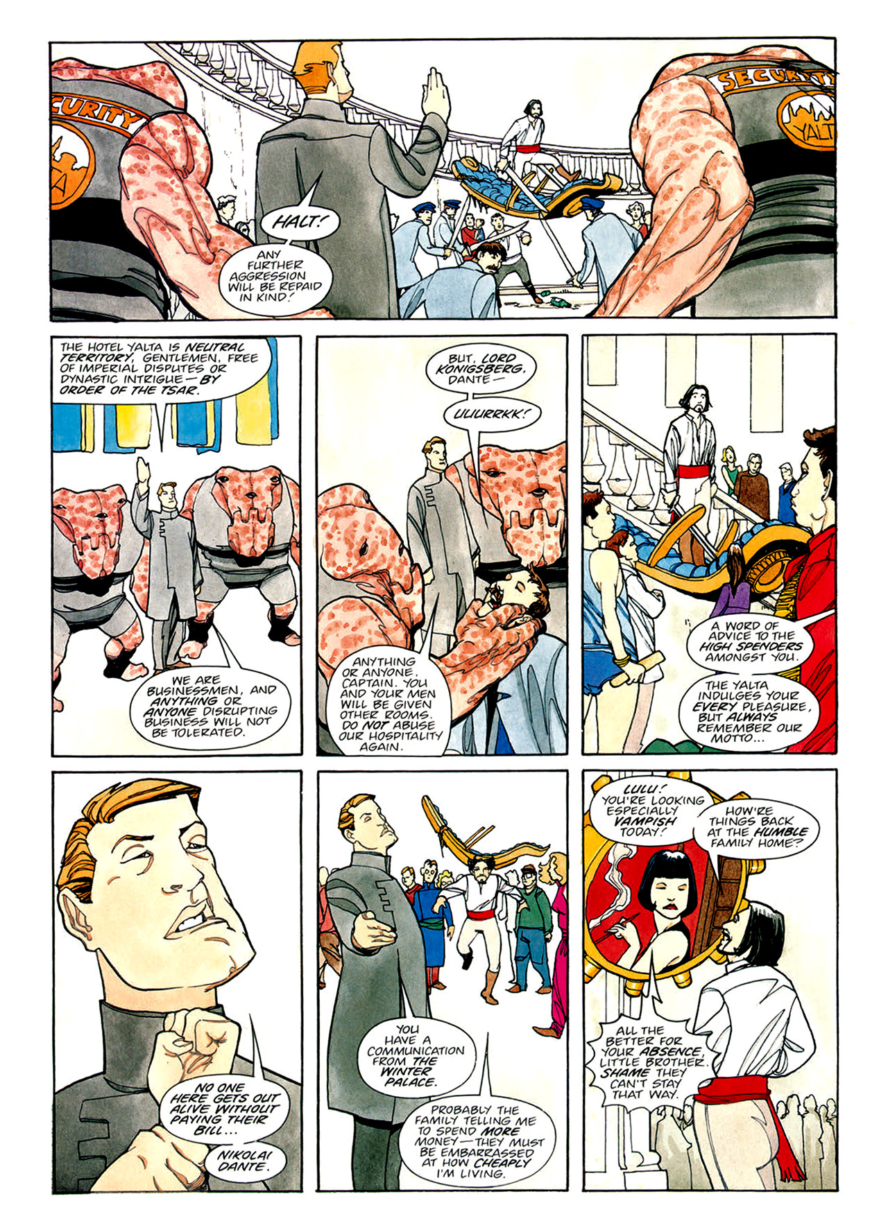 Read online Nikolai Dante comic -  Issue # TPB 1 - 104