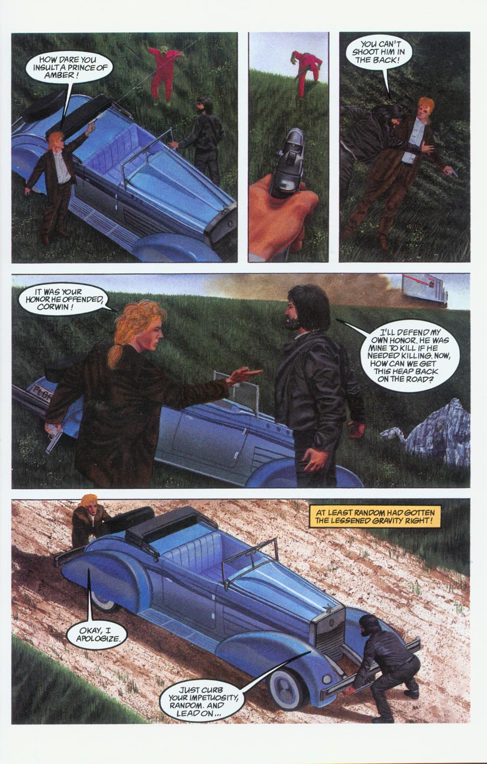 Read online Roger Zelazny's Amber: Nine Princes In Amber comic -  Issue #1 - 34
