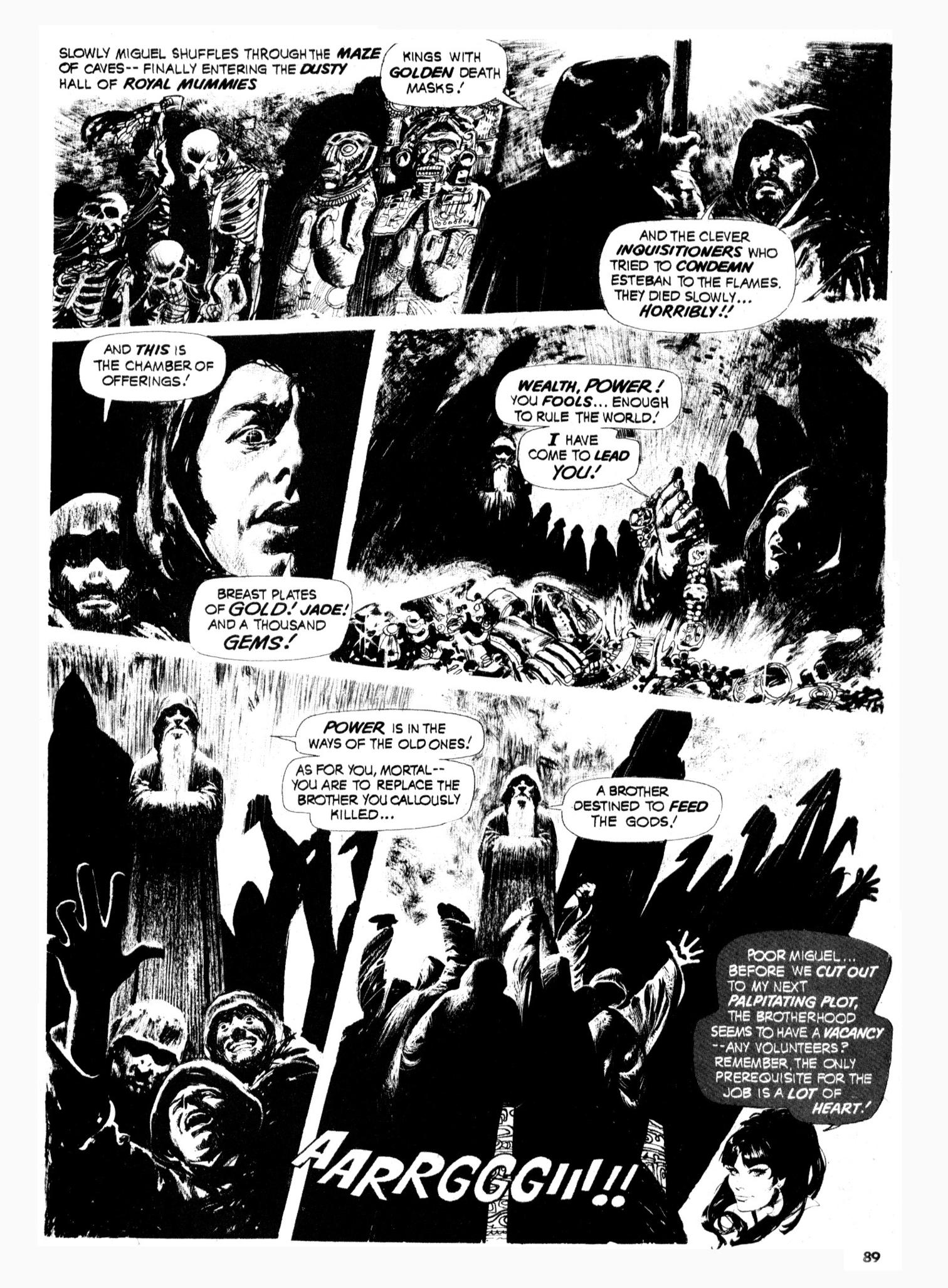Read online Vampirella (1969) comic -  Issue #37 - 89