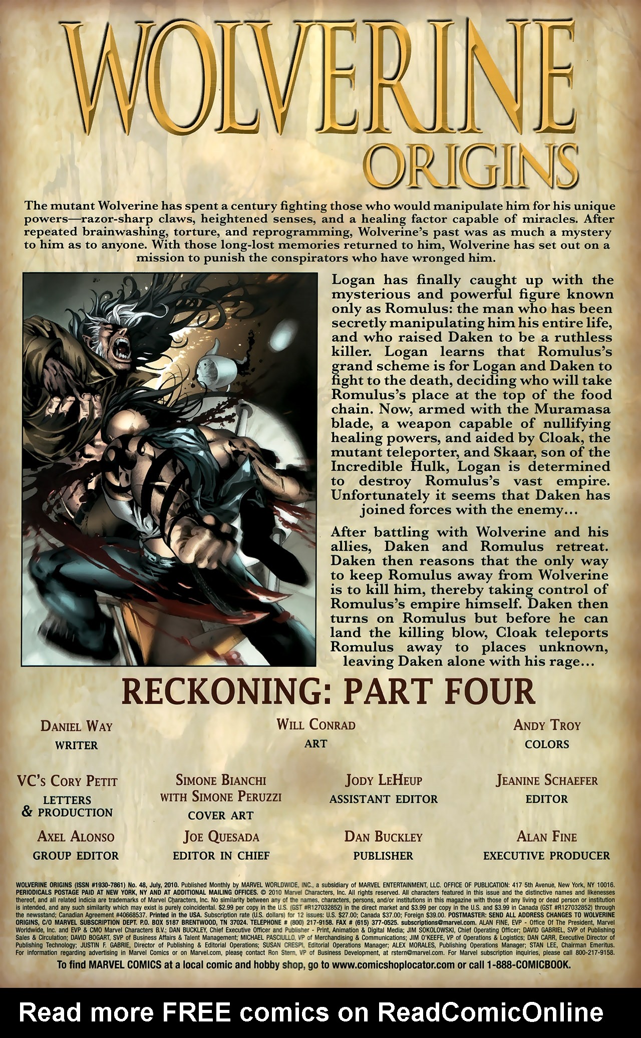 Read online Wolverine: Origins comic -  Issue #48 - 3