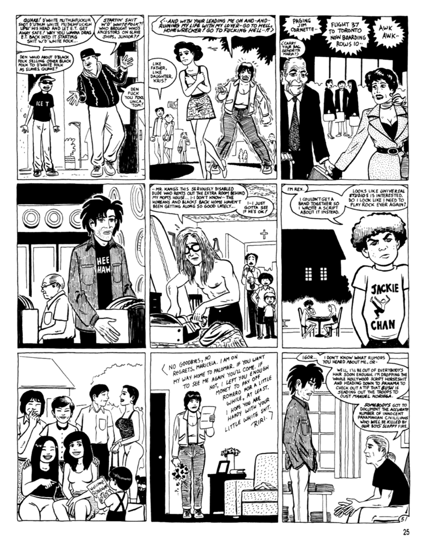 Read online Love and Rockets (1982) comic -  Issue #39 - 27