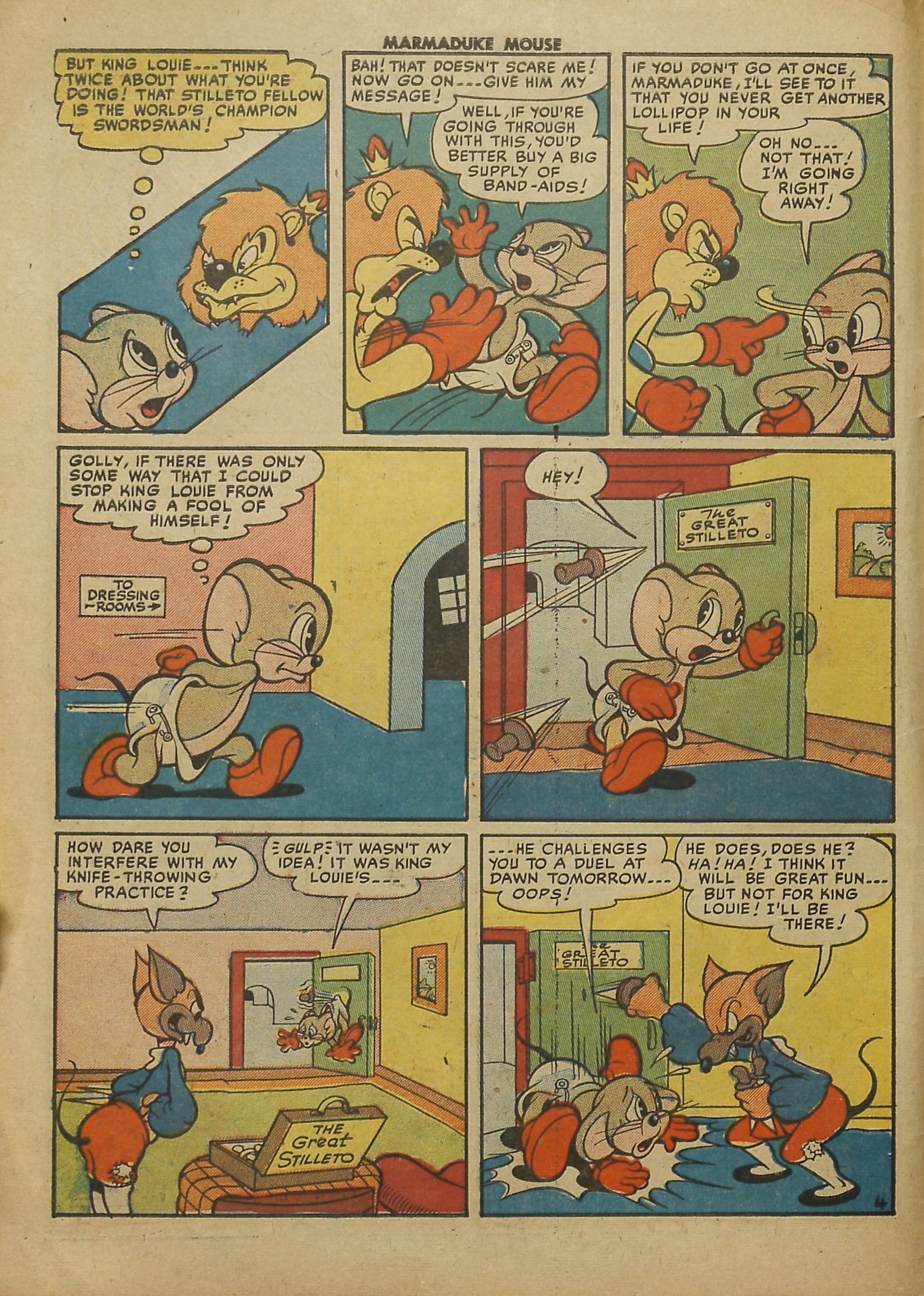 Read online Marmaduke Mouse comic -  Issue #27 - 6