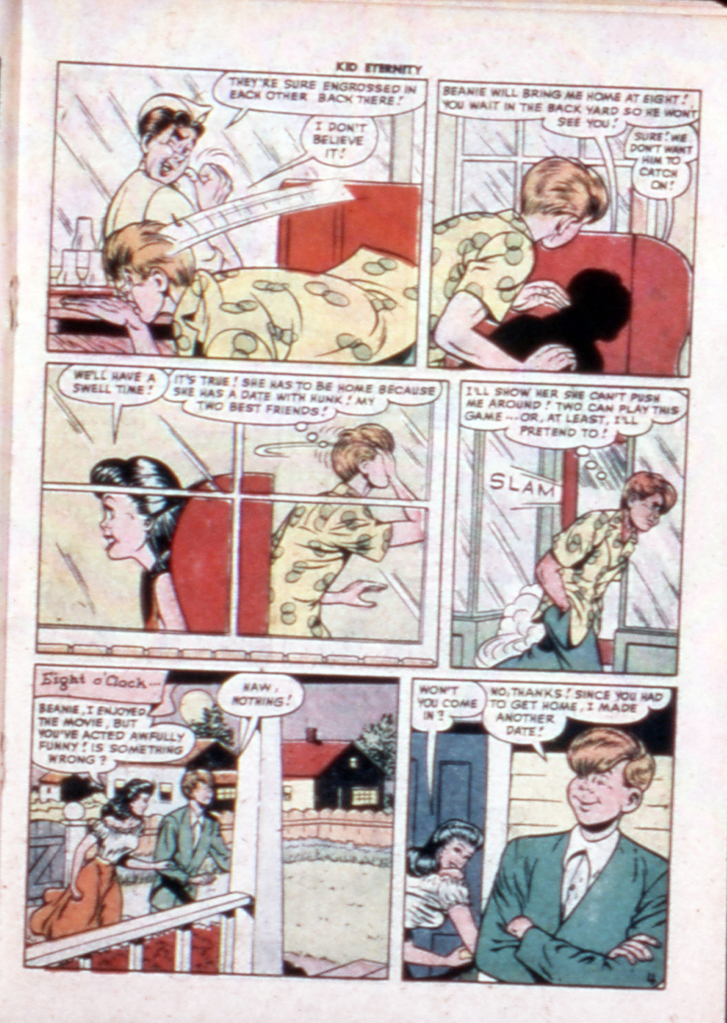 Read online Kid Eternity (1946) comic -  Issue #17 - 19