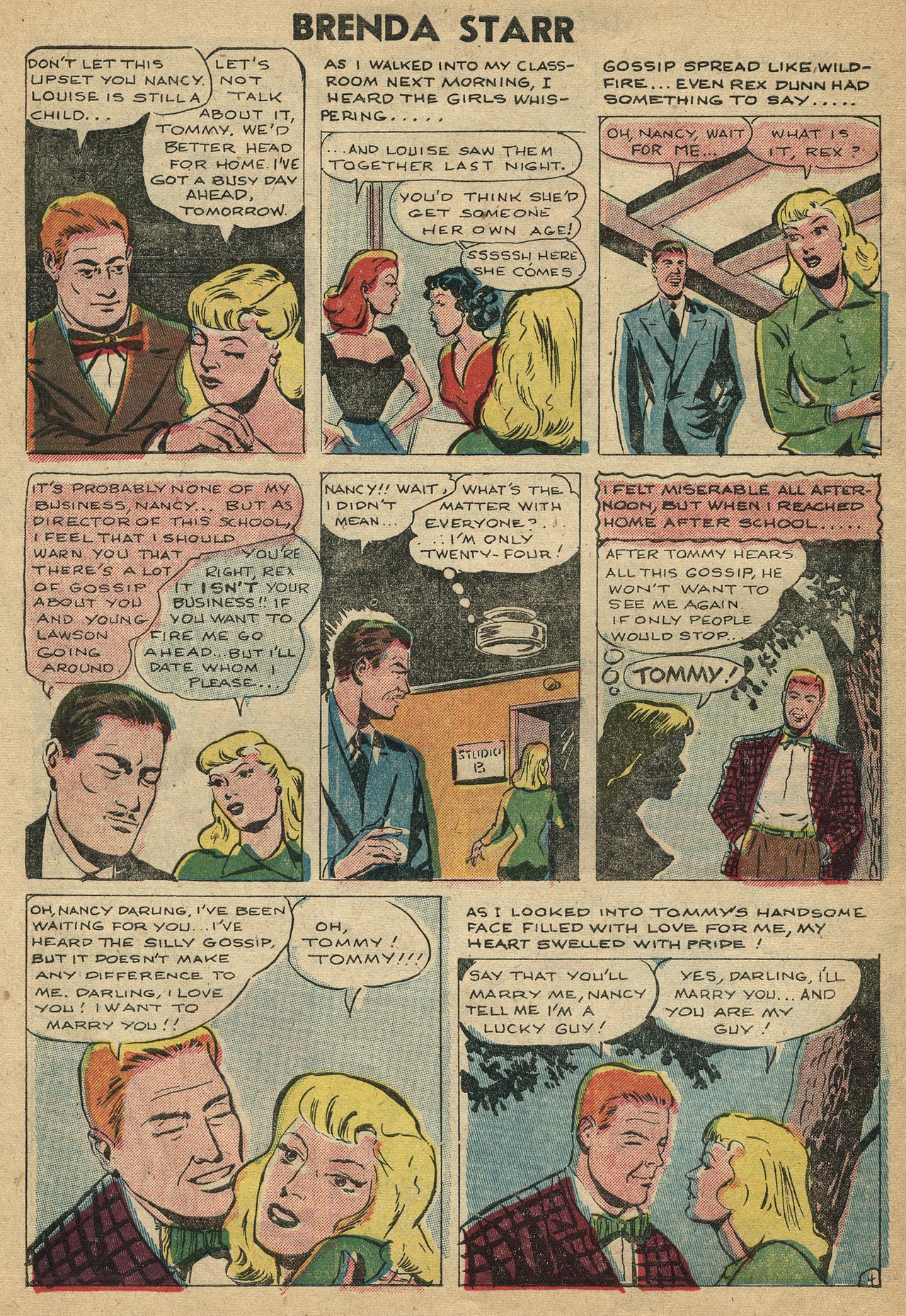 Read online Brenda Starr (1948) comic -  Issue #14 - 30