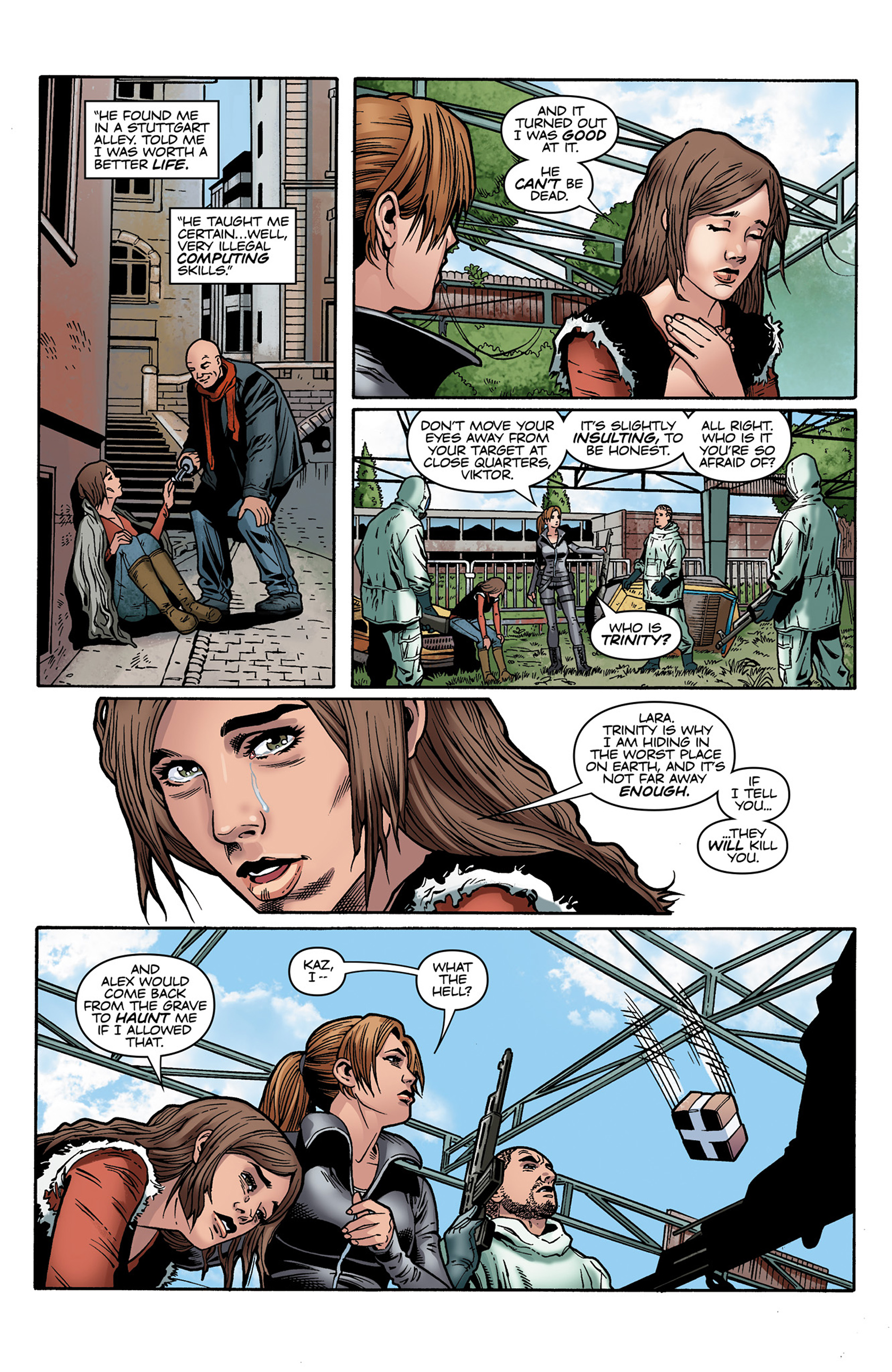 Read online Tomb Raider (2014) comic -  Issue #8 - 22