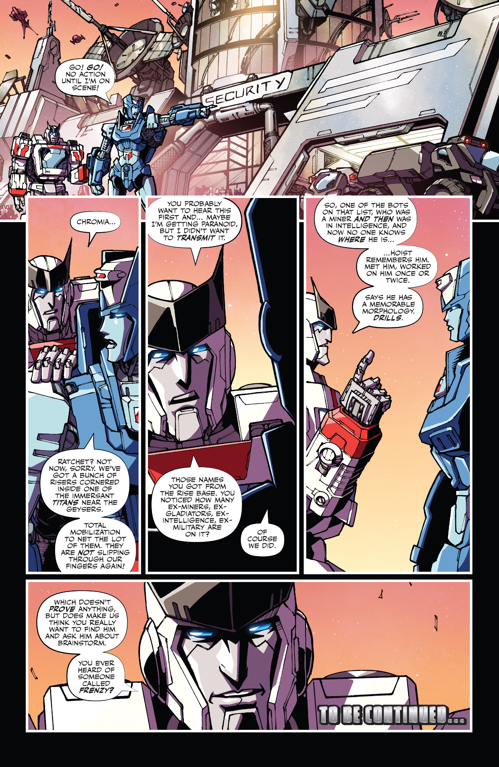 Read online Transformers (2019) comic -  Issue #13 - 23