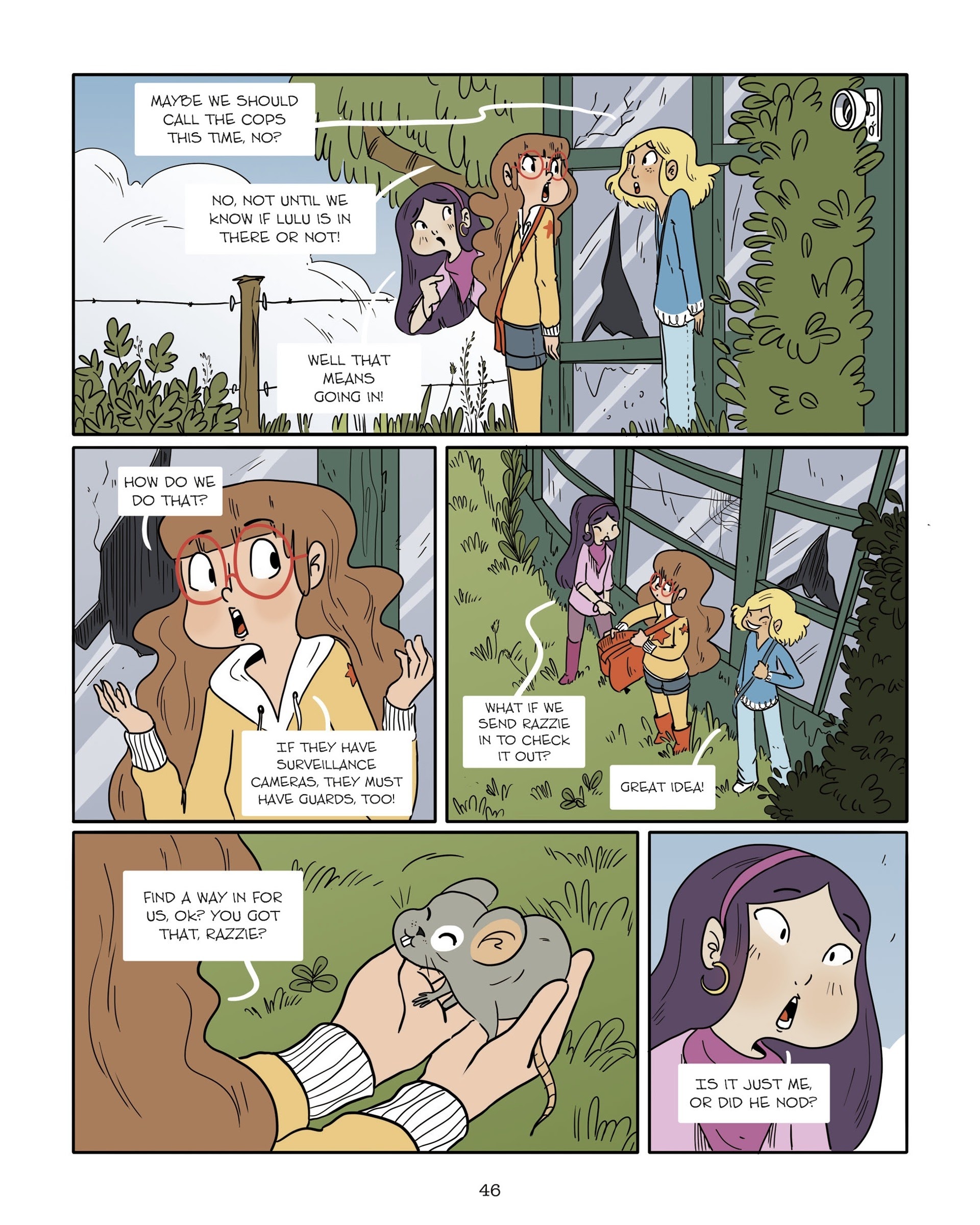 Read online Rainbow Girls: Let's Save Lulu! comic -  Issue # TPB - 43