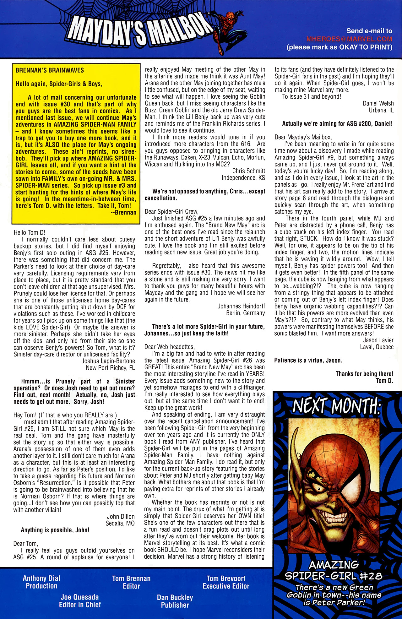 Read online Amazing Spider-Girl comic -  Issue #27 - 26