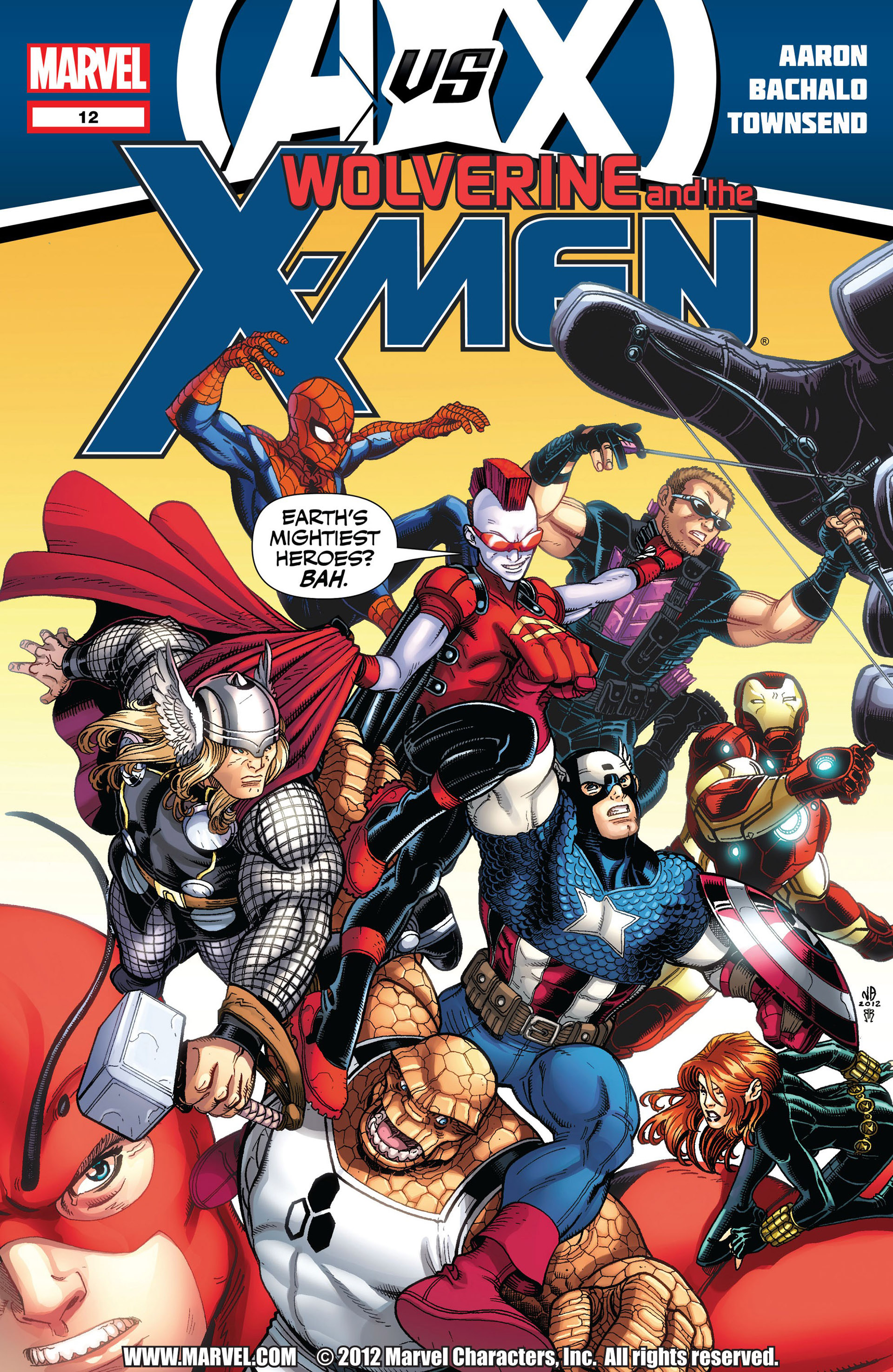 Read online Wolverine & The X-Men comic -  Issue #12 - 1