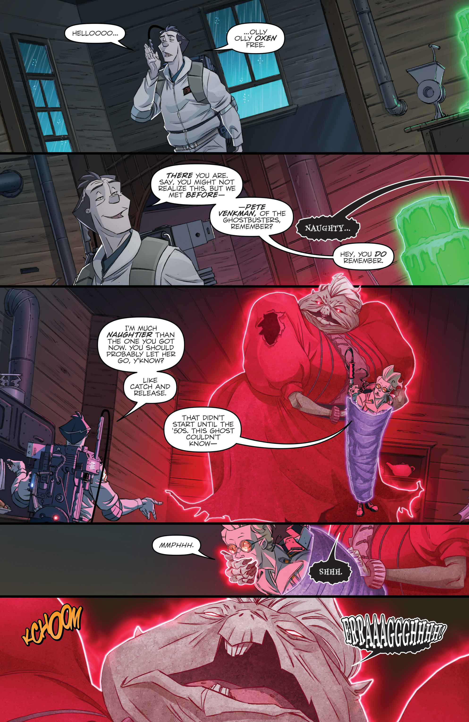 Read online Ghostbusters: Crossing Over comic -  Issue # _TPB - 166