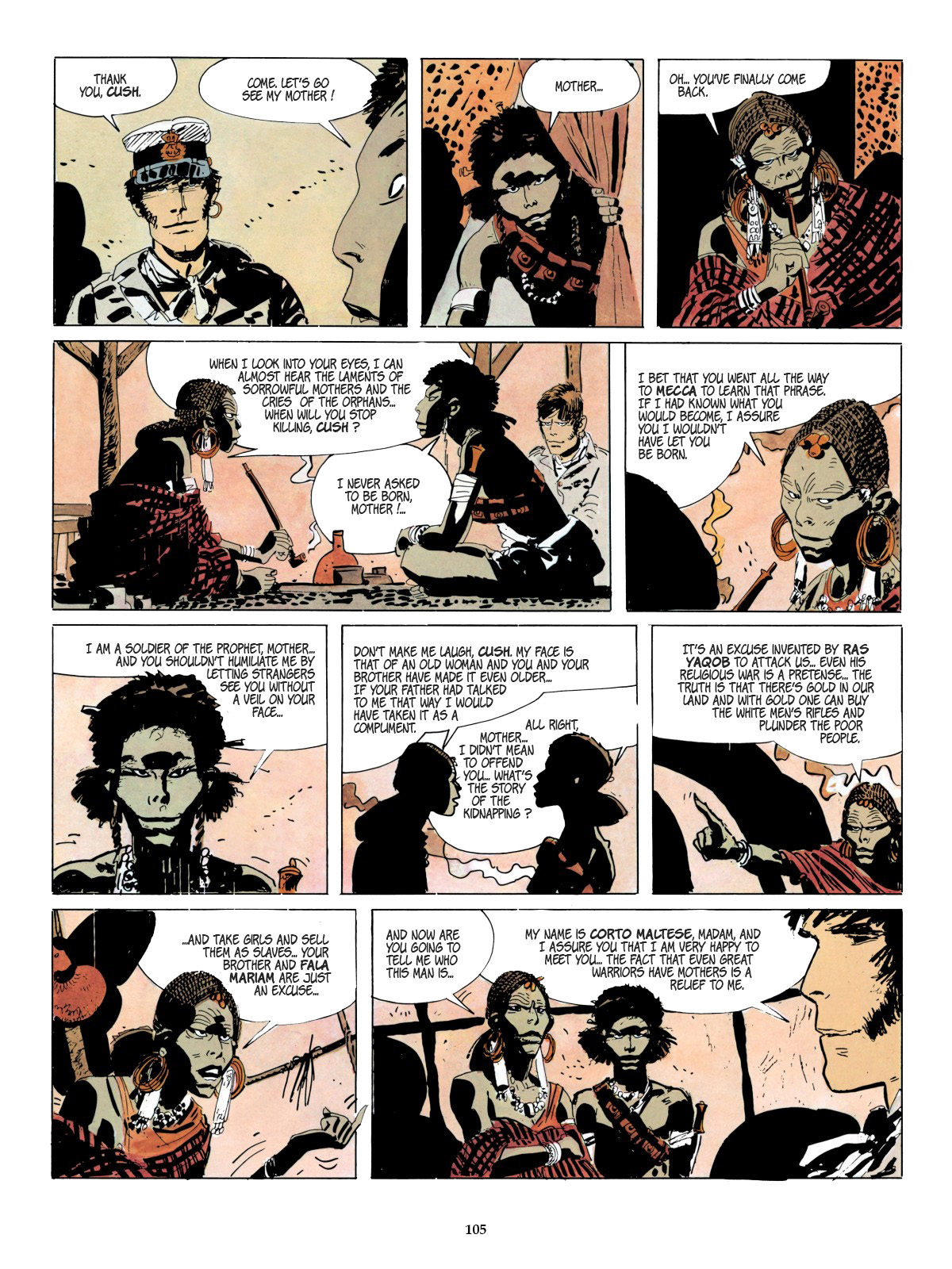 Read online Corto Maltese comic -  Issue # TPB 8 (Part 1) - 72