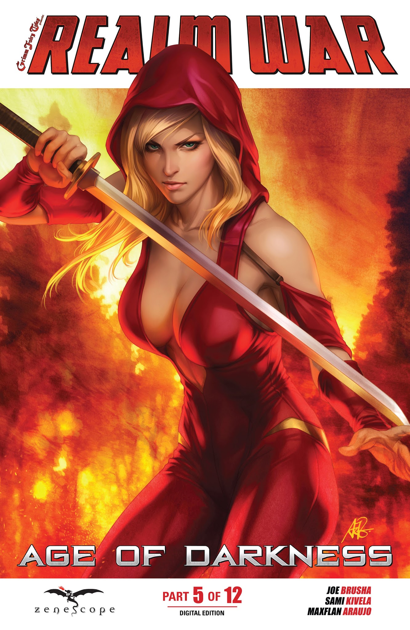 Read online Grimm Fairy Tales presents Realm War Age of Darkness comic -  Issue #5 - 1