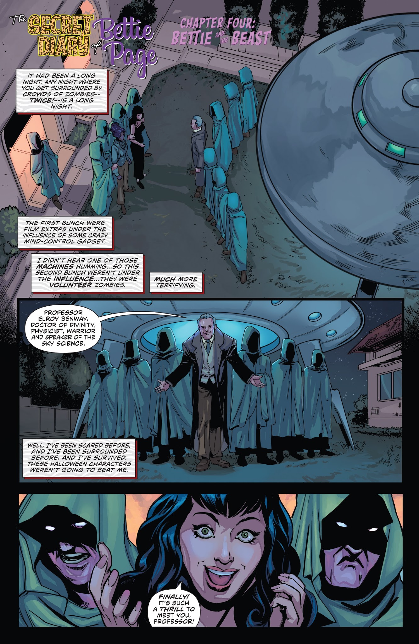 Read online Bettie Page comic -  Issue #4 - 5