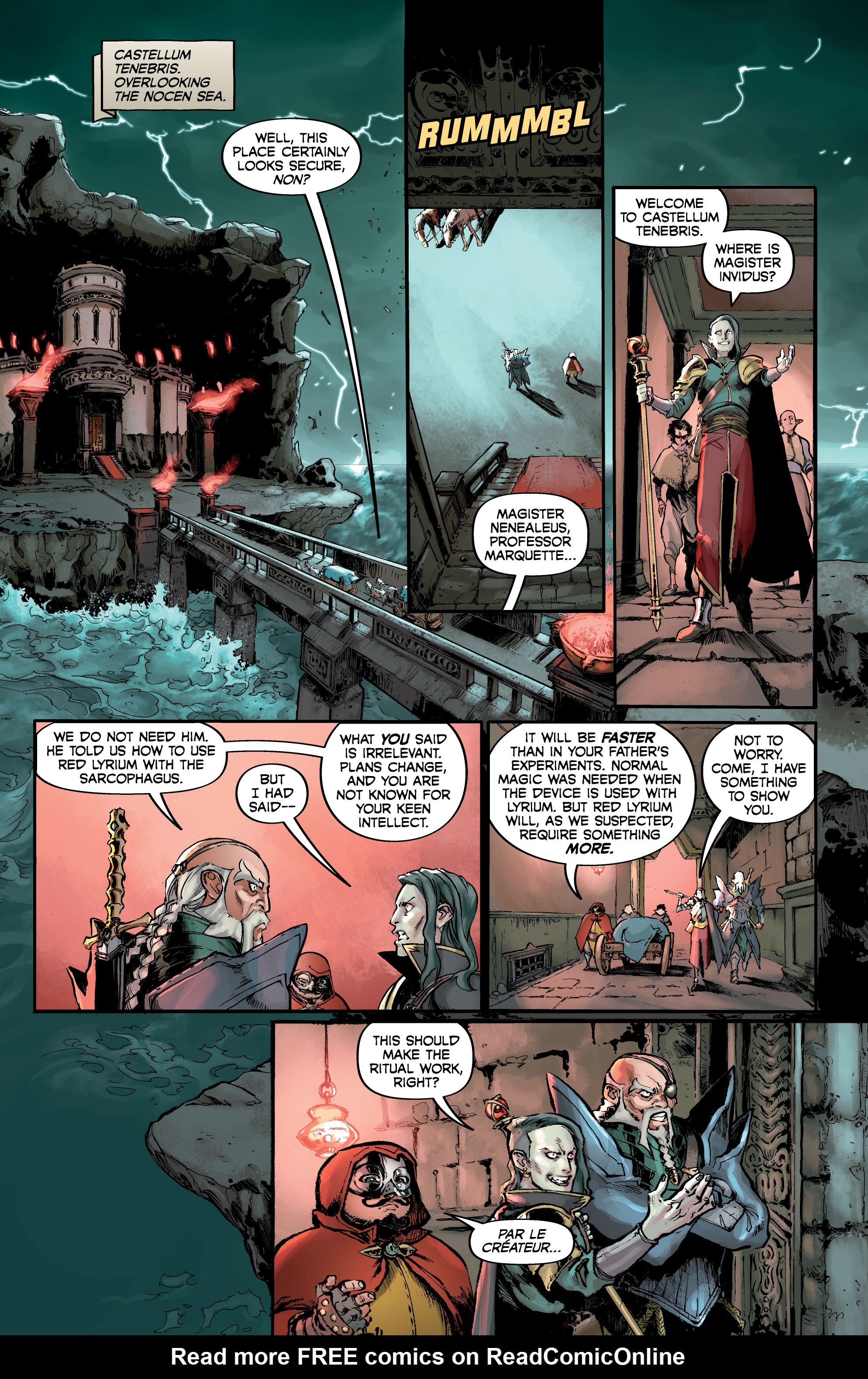 Read online Dragon Age: Dark Fortress comic -  Issue #1 - 6