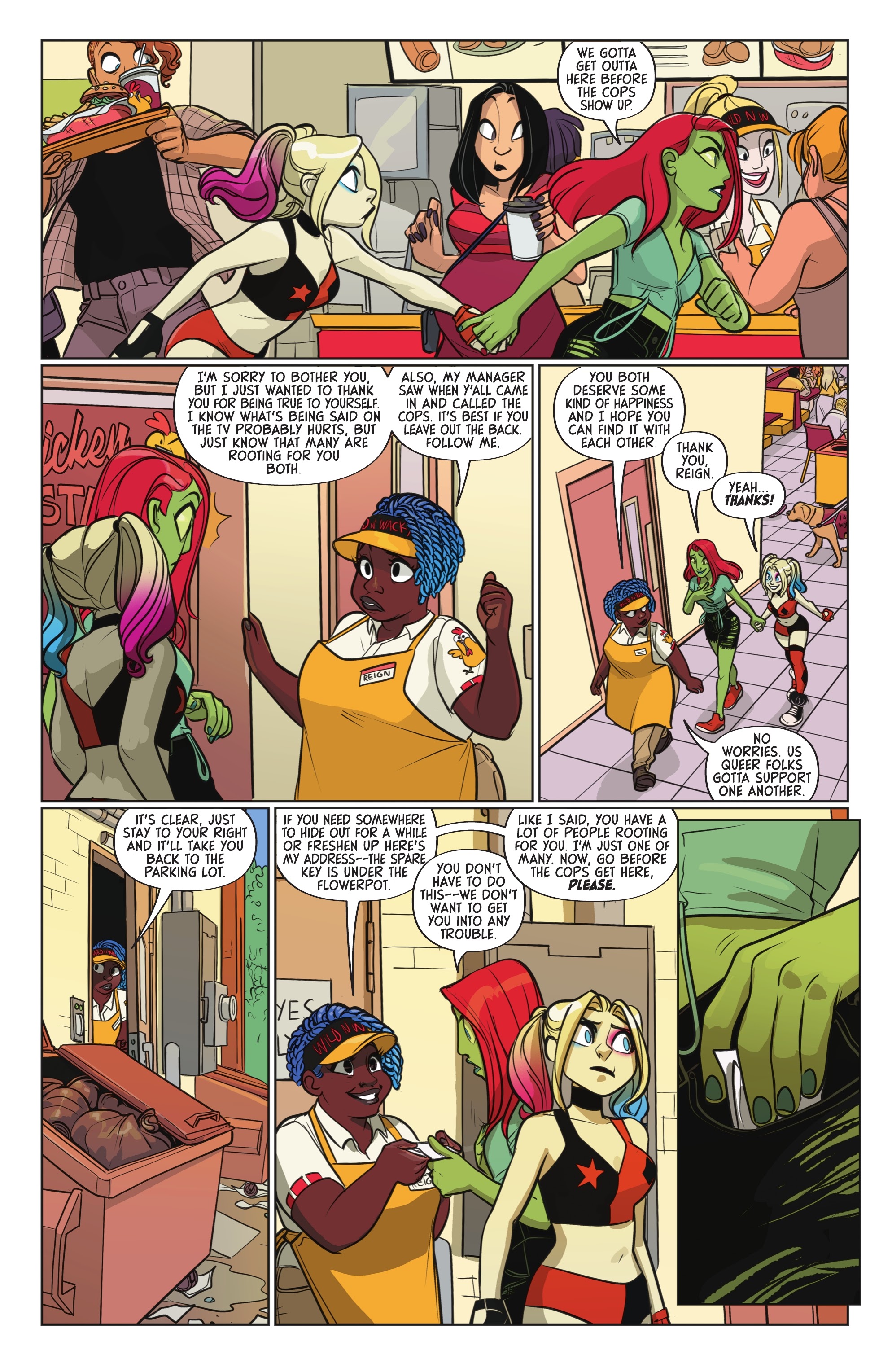 Read online Harley Quinn: The Animated Series: The Eat. Bang! Kill. Tour comic -  Issue #3 - 12