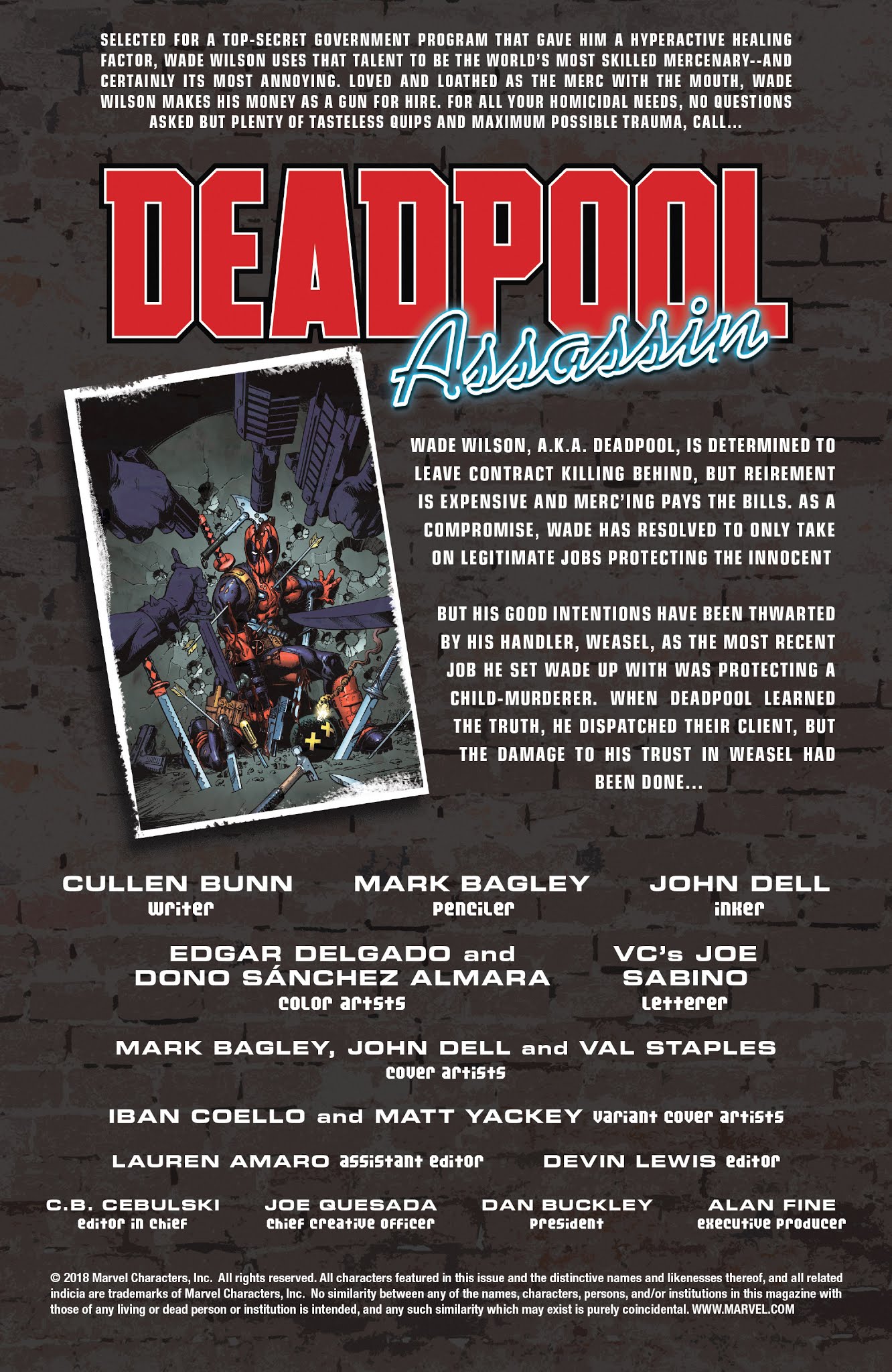 Read online Deadpool: Assassin comic -  Issue #3 - 2