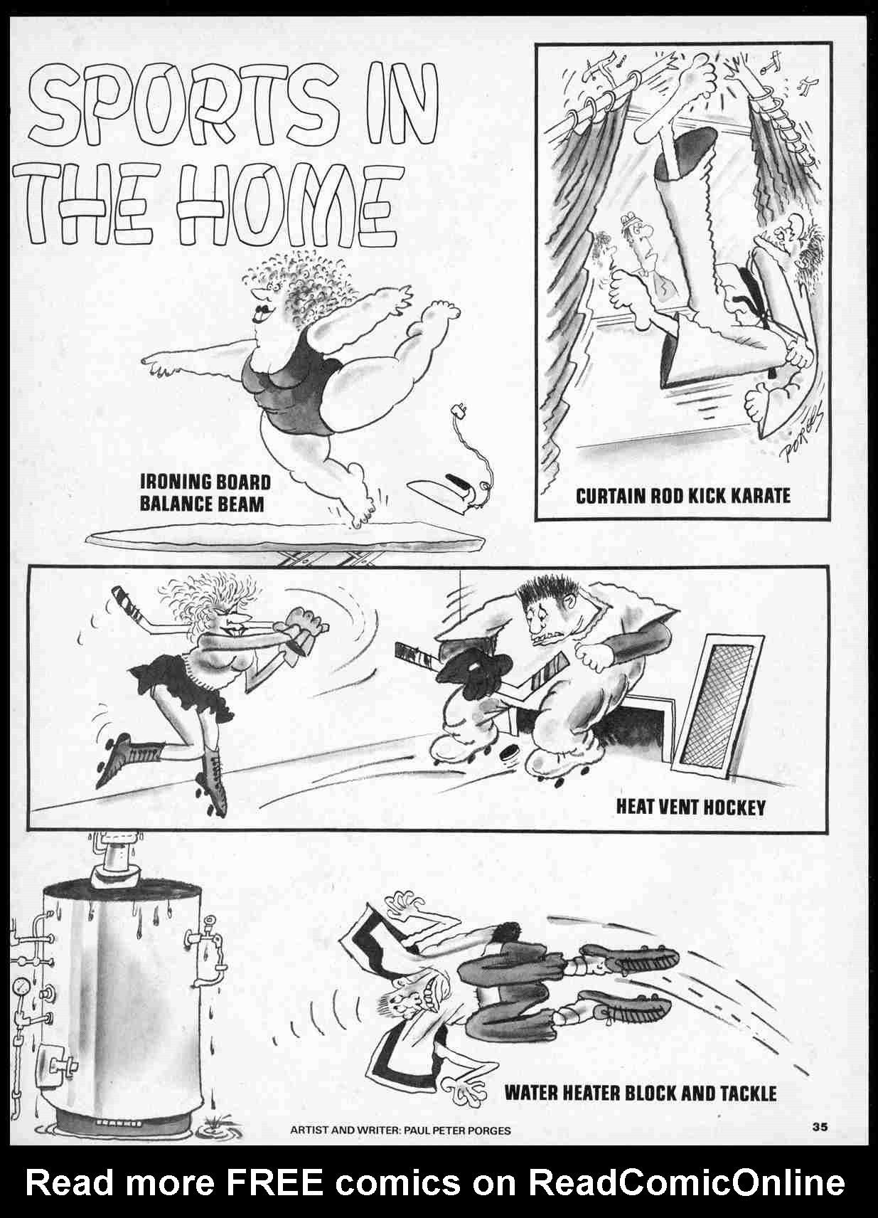 Read online MAD comic -  Issue #257 - 37