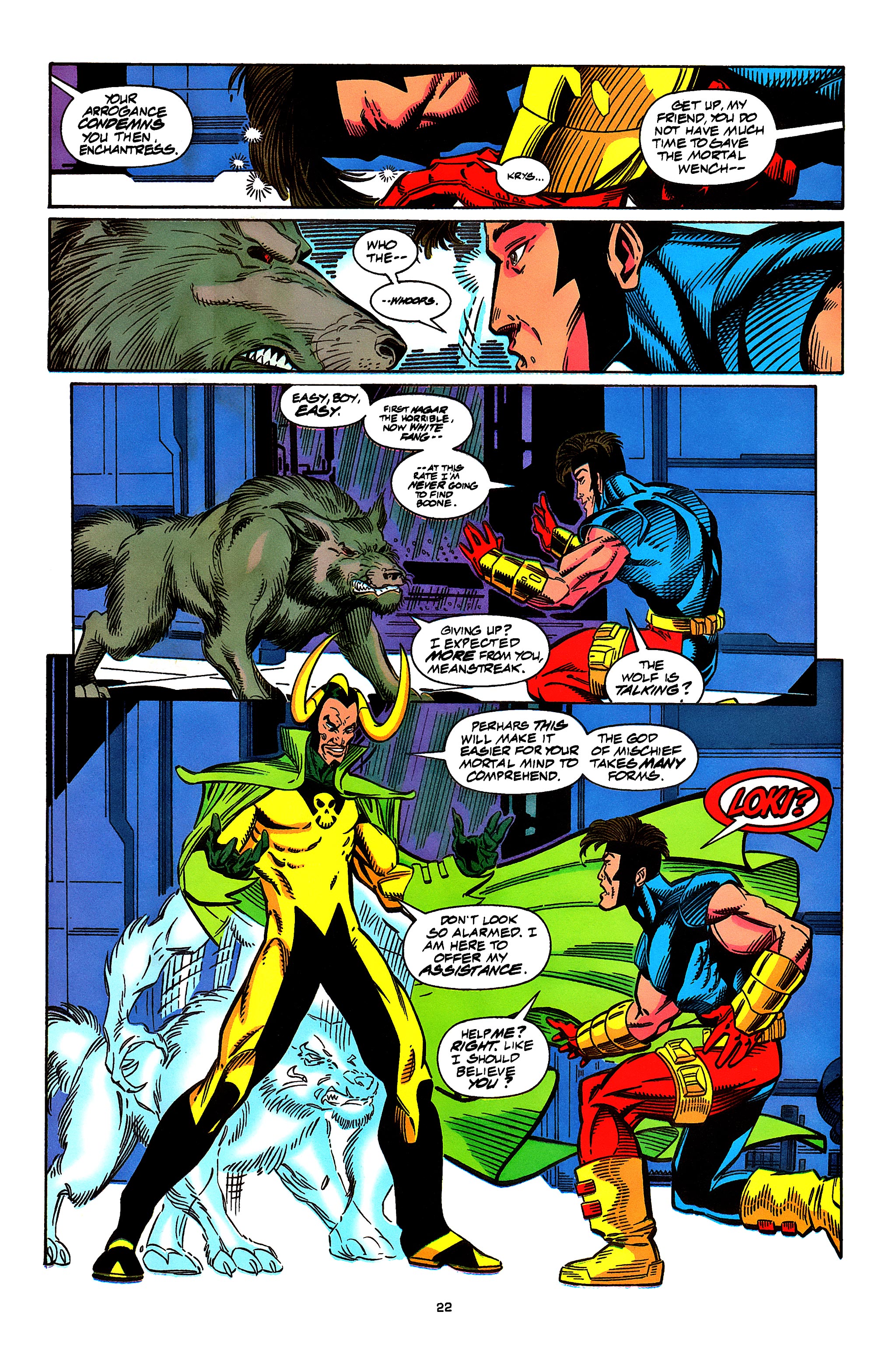 Read online X-Men 2099 comic -  Issue #5 - 23