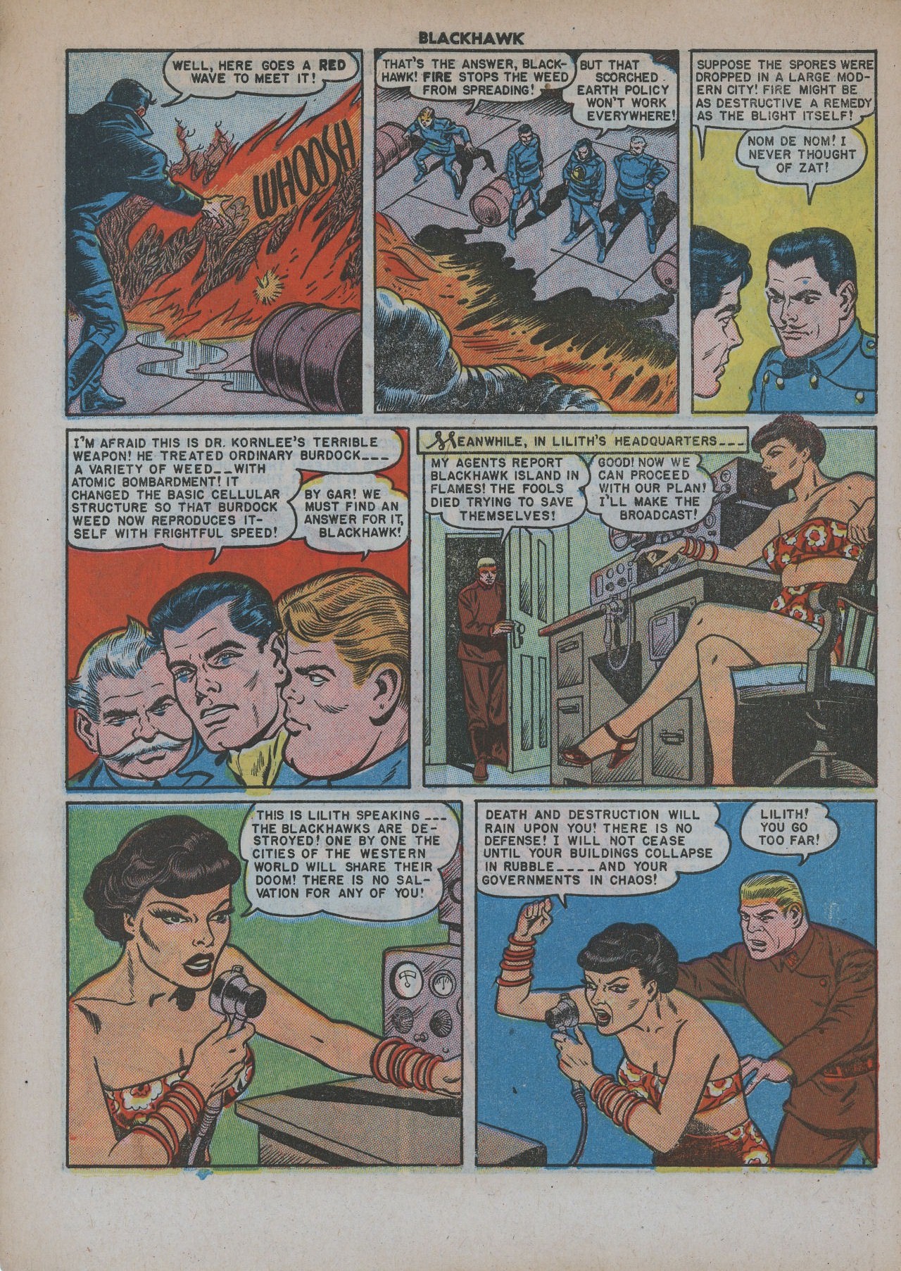 Read online Blackhawk (1957) comic -  Issue #39 - 10