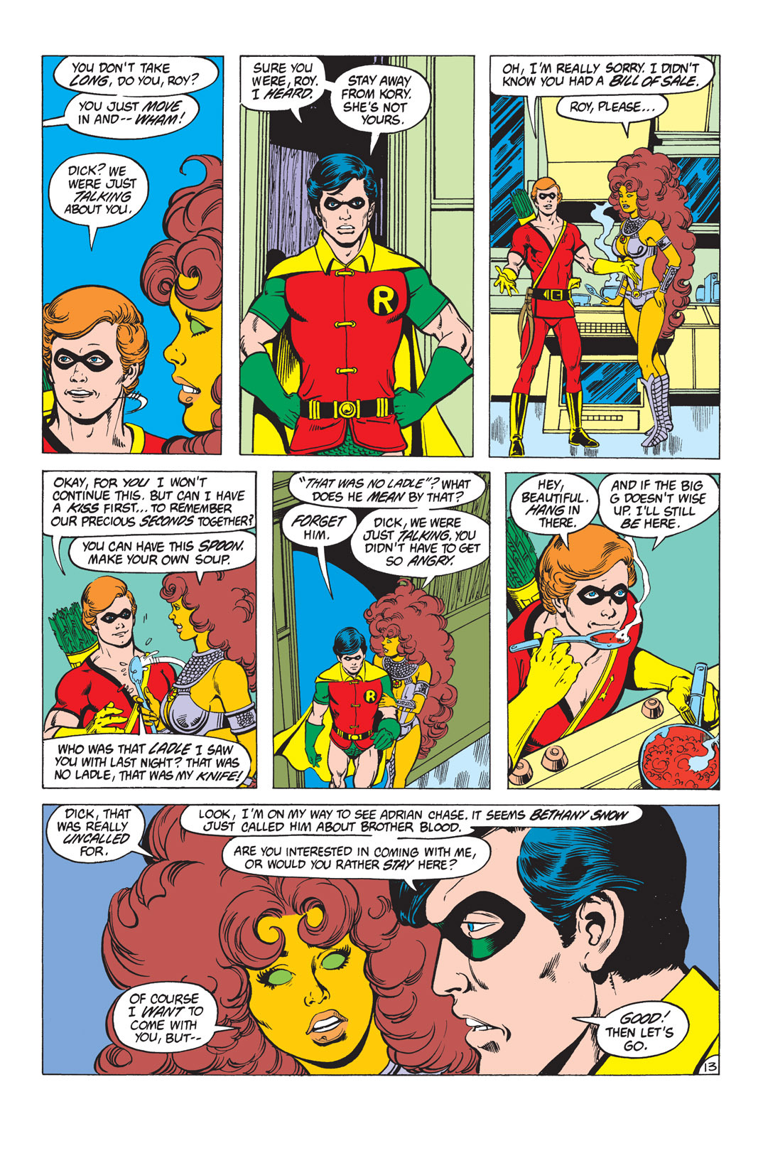 Read online The New Teen Titans (1980) comic -  Issue #29 - 14