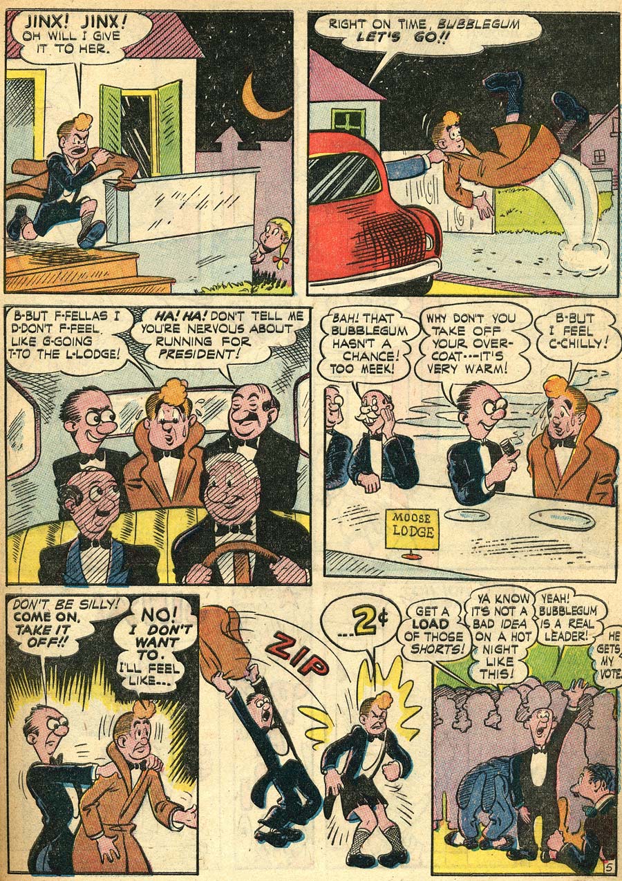 Read online Pep Comics comic -  Issue #64 - 48