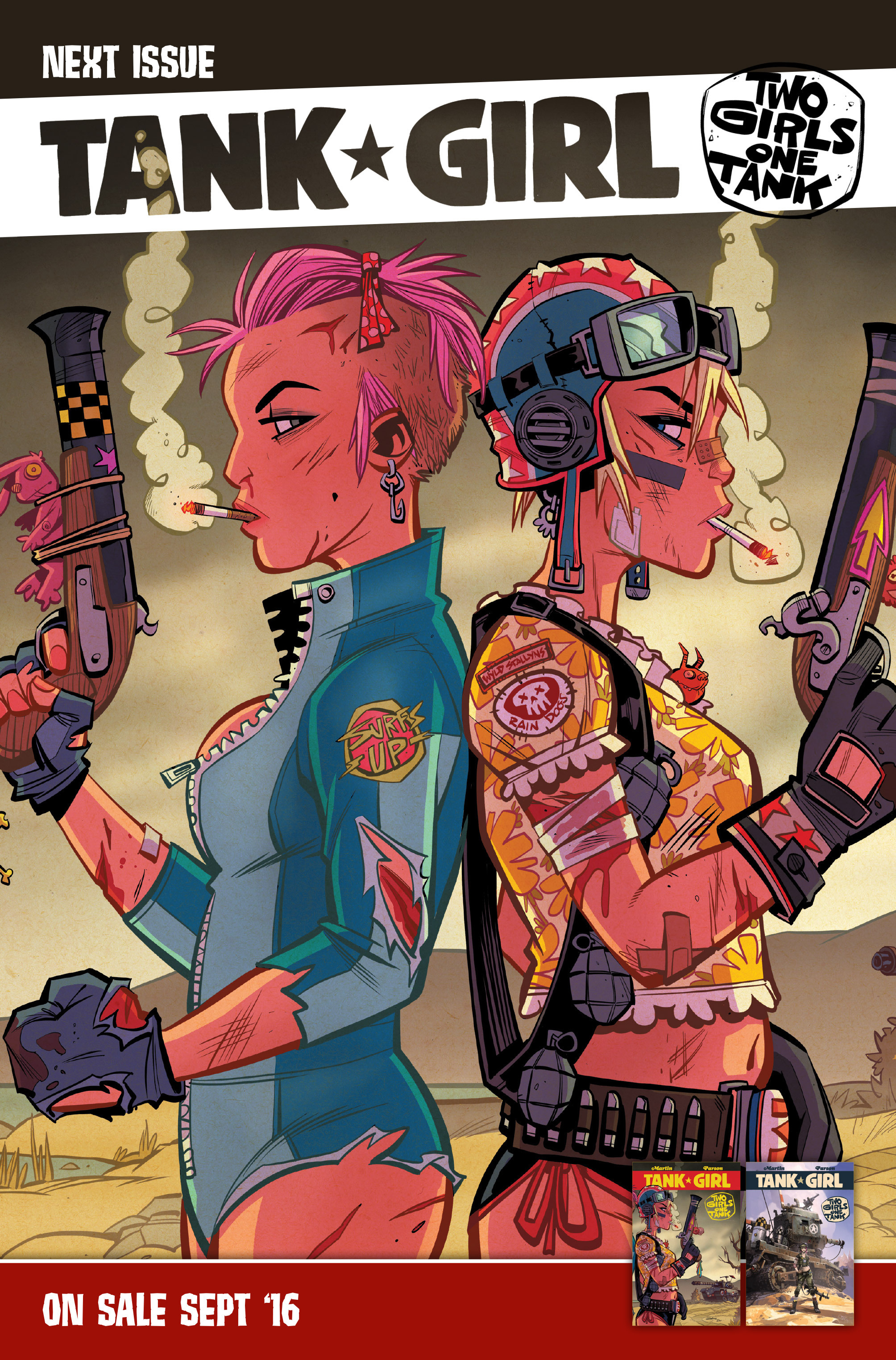 Read online Tank Girl: Two Girls, One Tank comic -  Issue #3 - 26