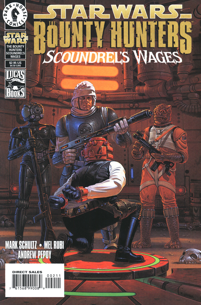 Read online Star Wars: The Bounty Hunters comic -  Issue # Issue Scoundrel's Wages - 1