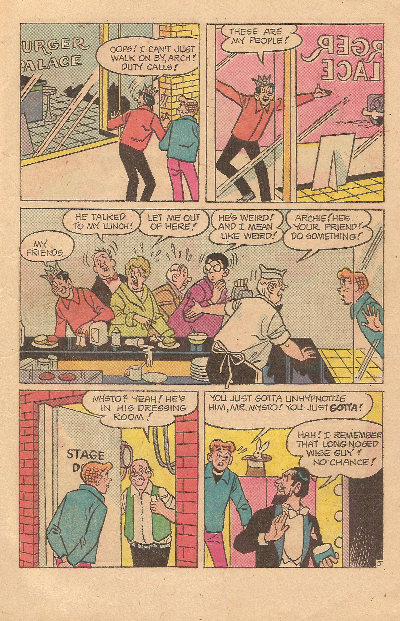 Read online Jughead (1965) comic -  Issue #242 - 7