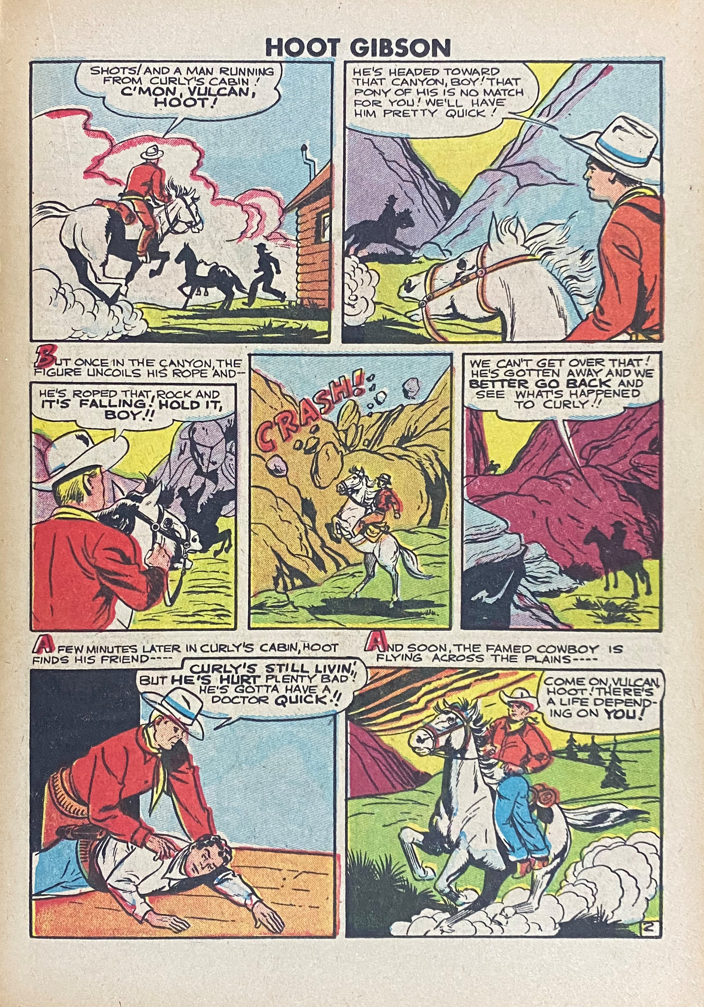 Read online Hoot Gibson comic -  Issue #3 - 21