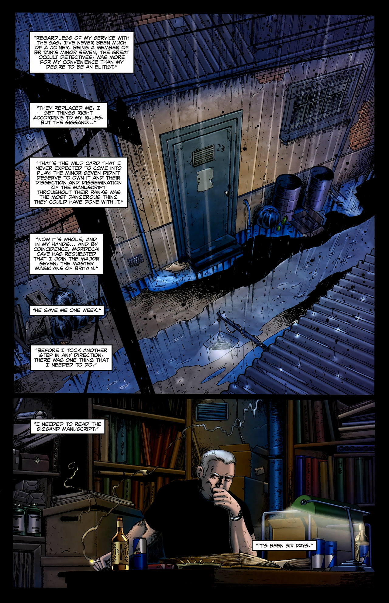 Read online Gravel comic -  Issue #8 - 5