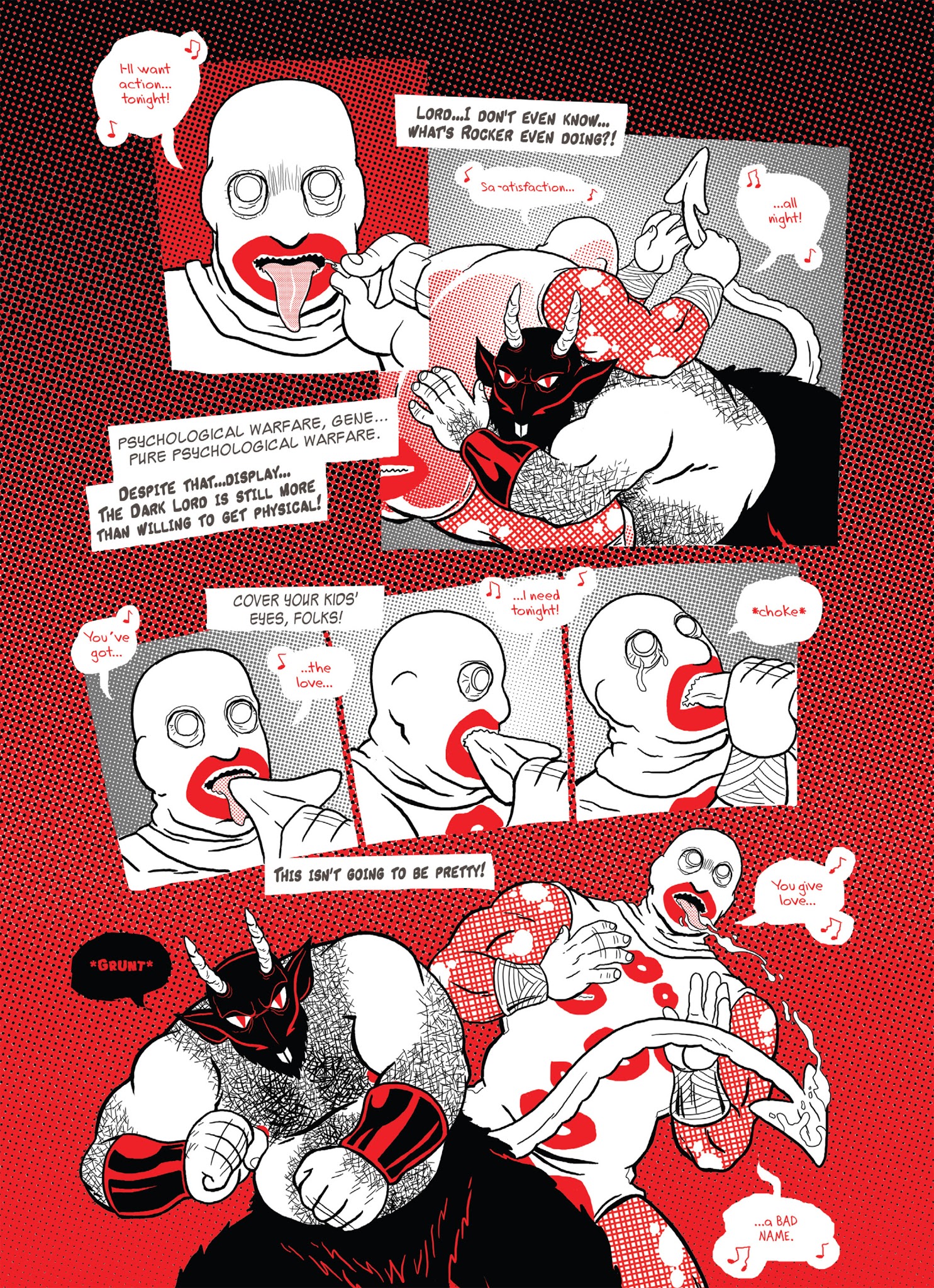 Read online Wuvable Oaf: Blood & Metal comic -  Issue # TPB - 53