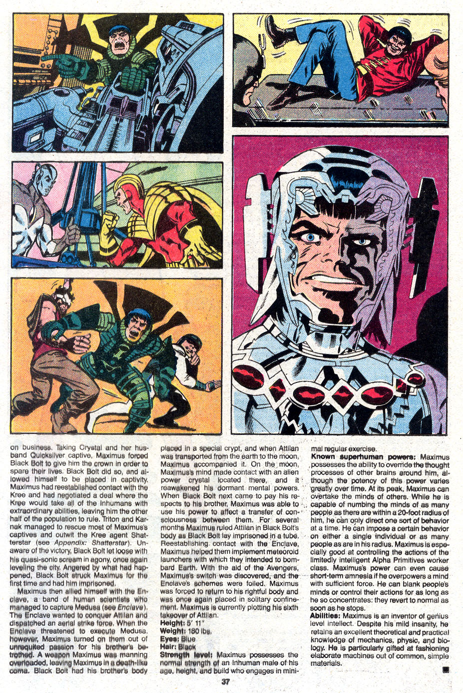 The Official Handbook of the Marvel Universe Deluxe Edition issue 8 - Page 39