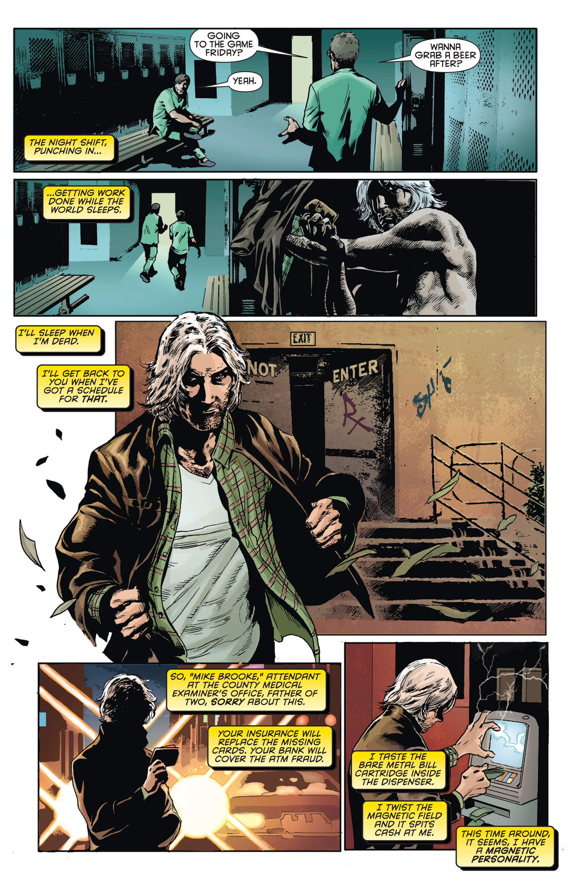 Read online Resurrection Man (2011) comic -  Issue #1 - 5