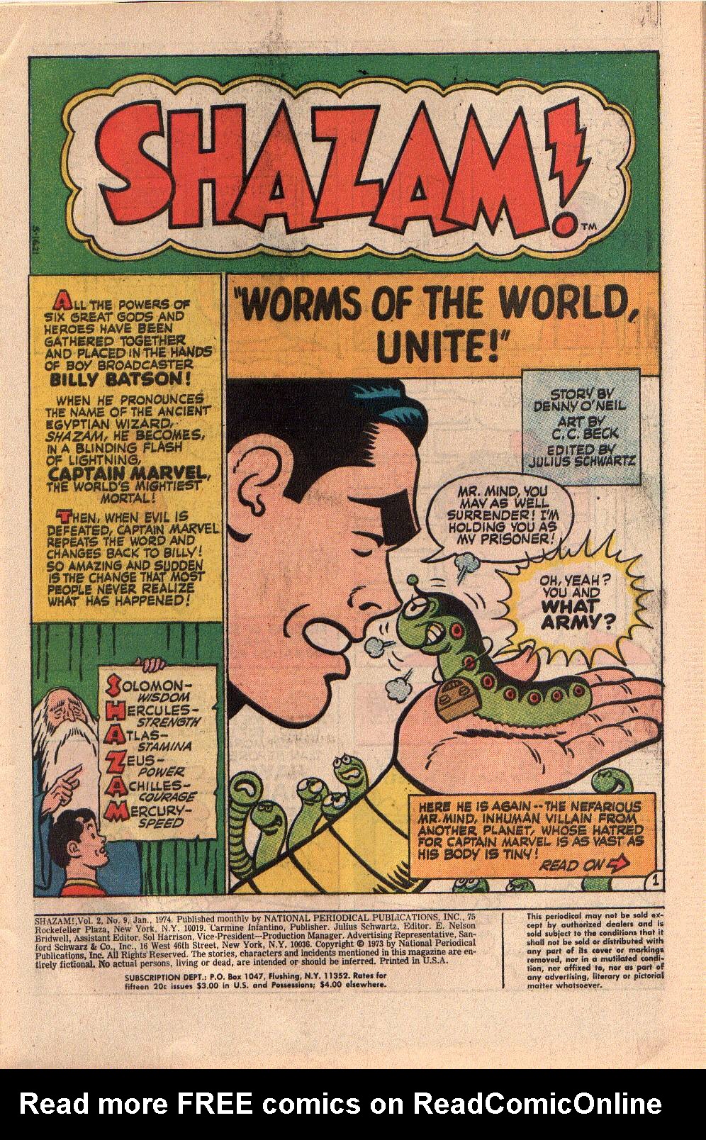 Read online Shazam! (1973) comic -  Issue #9 - 3