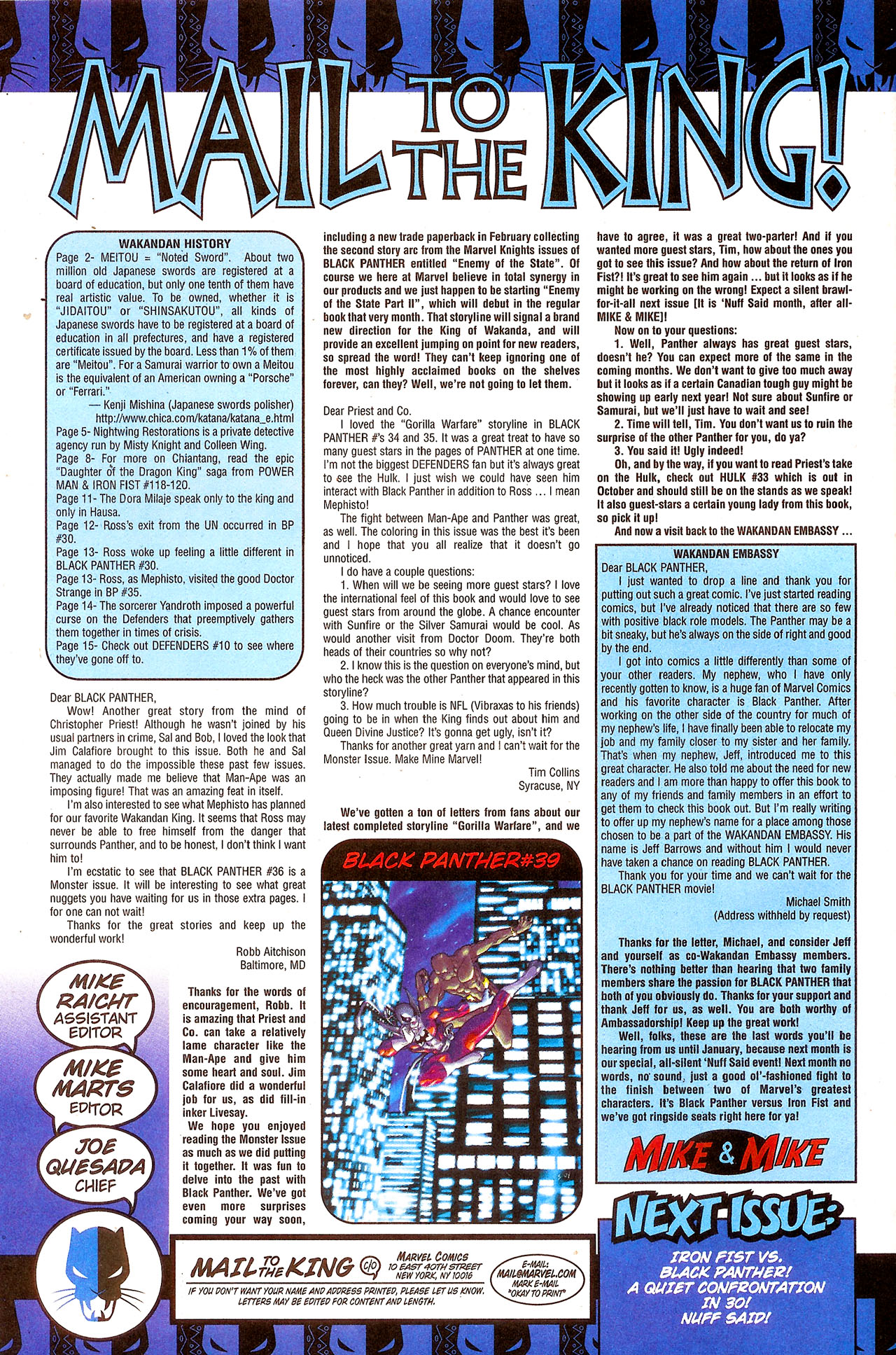 Read online Black Panther (1998) comic -  Issue #38 - 24