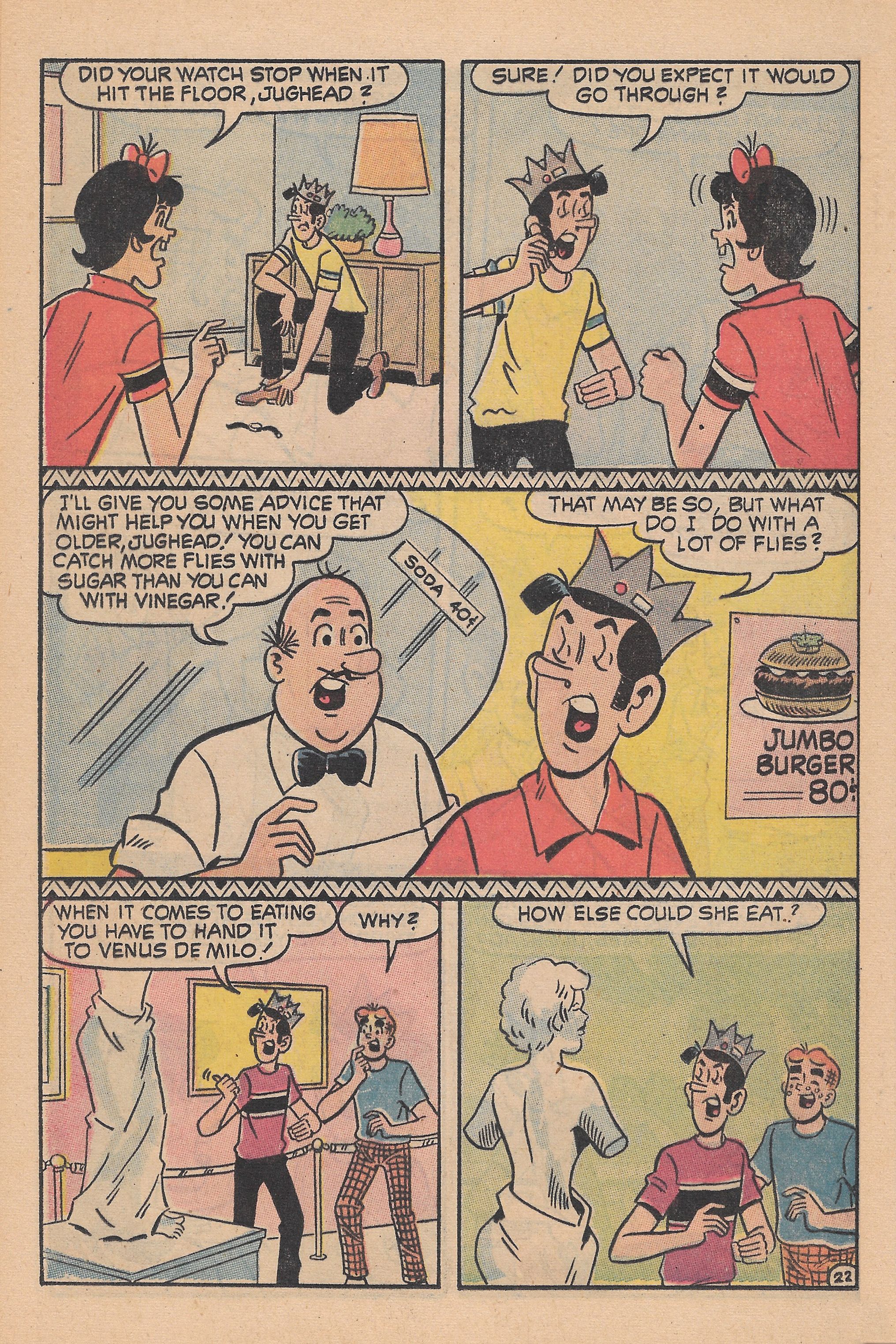 Read online Archie's TV Laugh-Out comic -  Issue #5 - 46