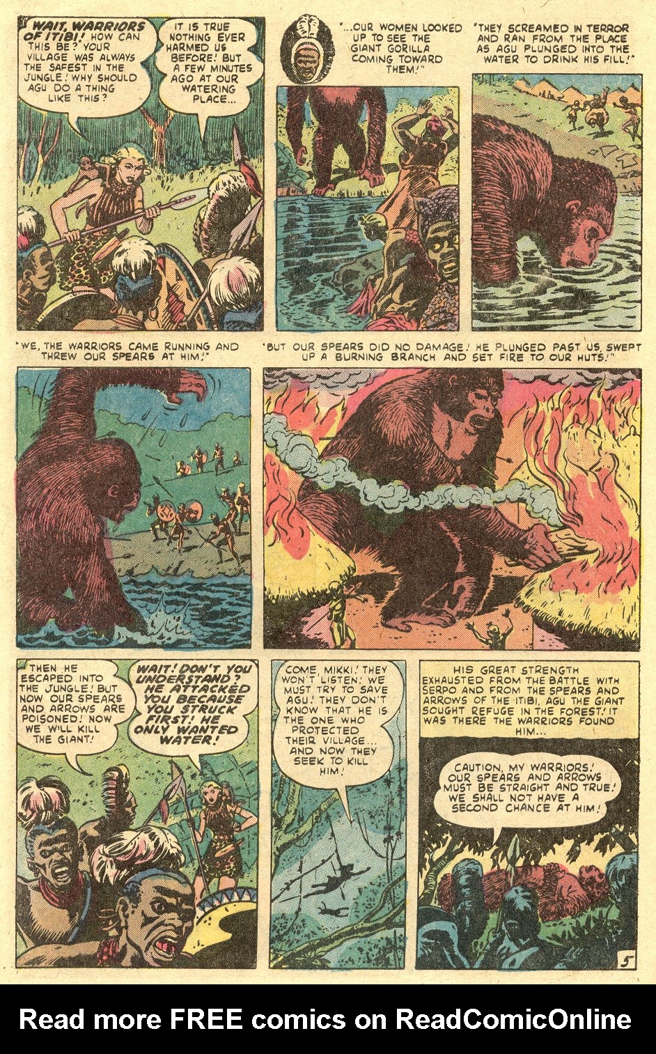 Read online Jungle Action (1972) comic -  Issue #1 - 8