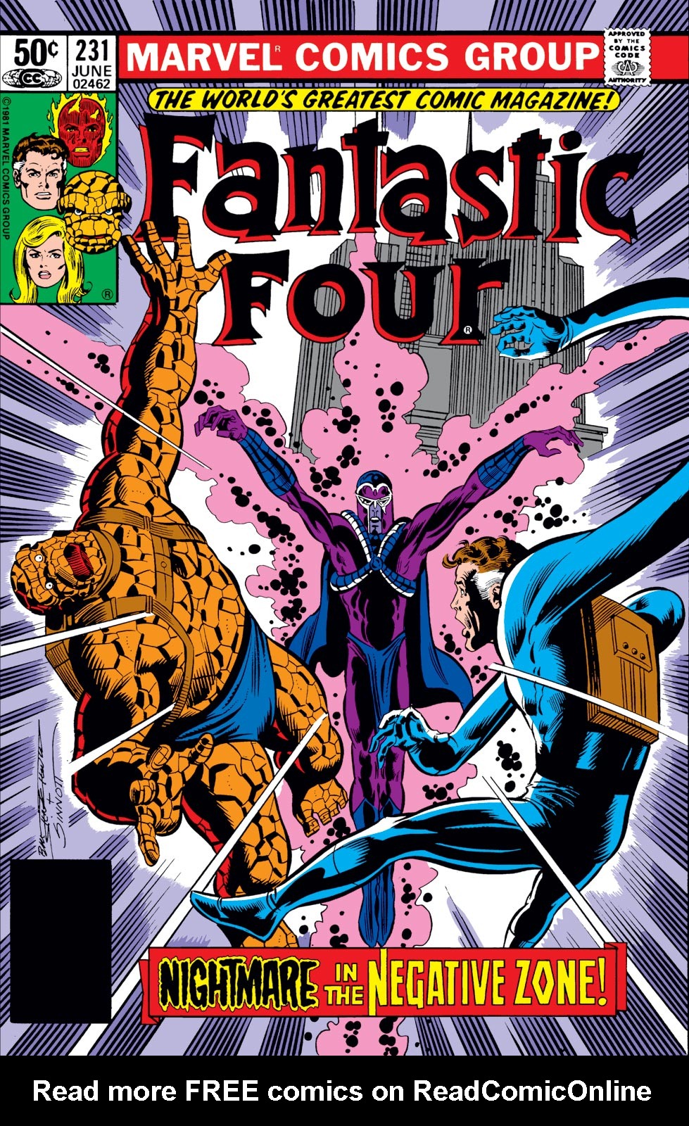 Read online Fantastic Four (1961) comic -  Issue #231 - 1