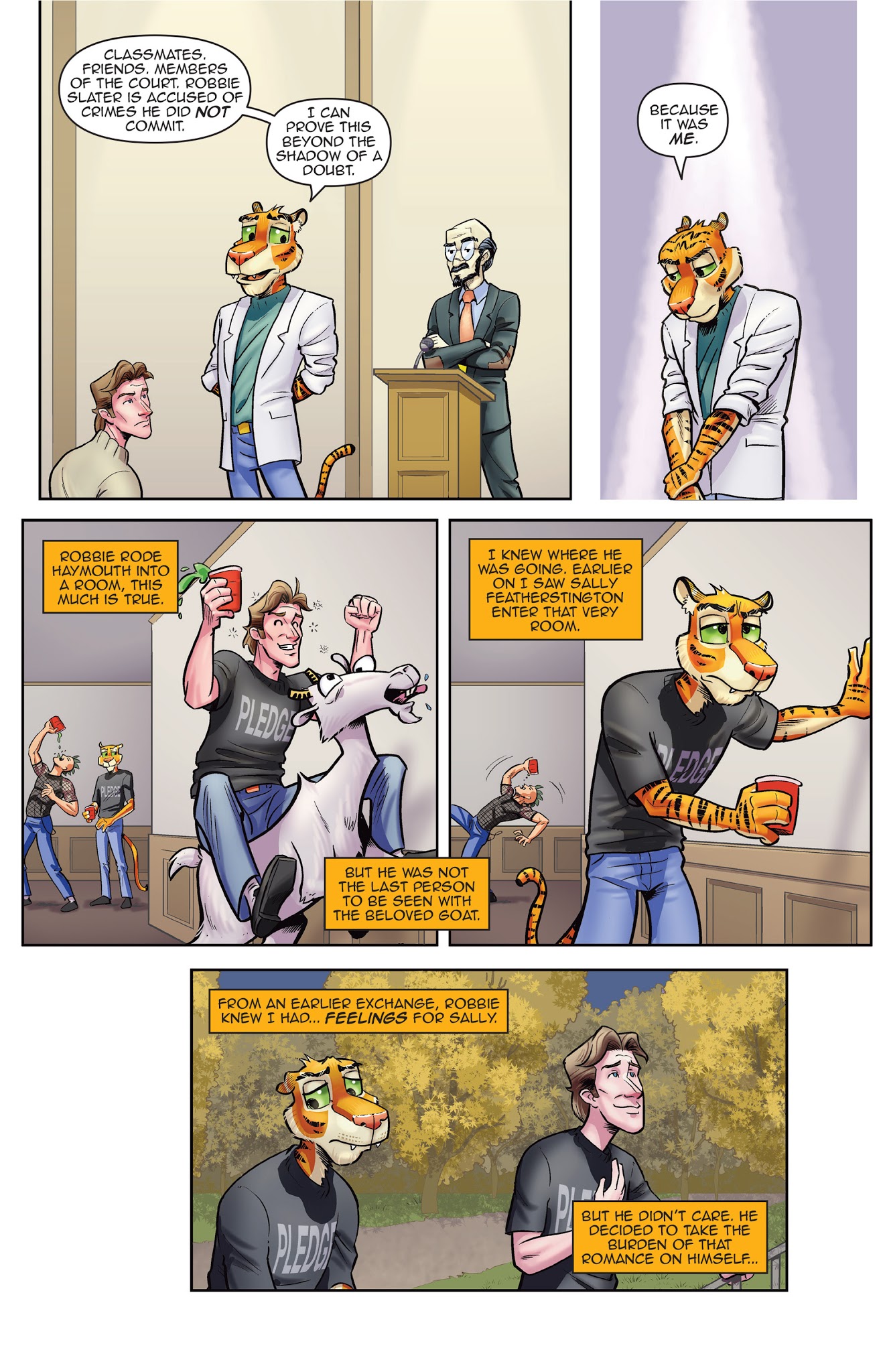 Read online Tiger Lawyer comic -  Issue #3 - 12