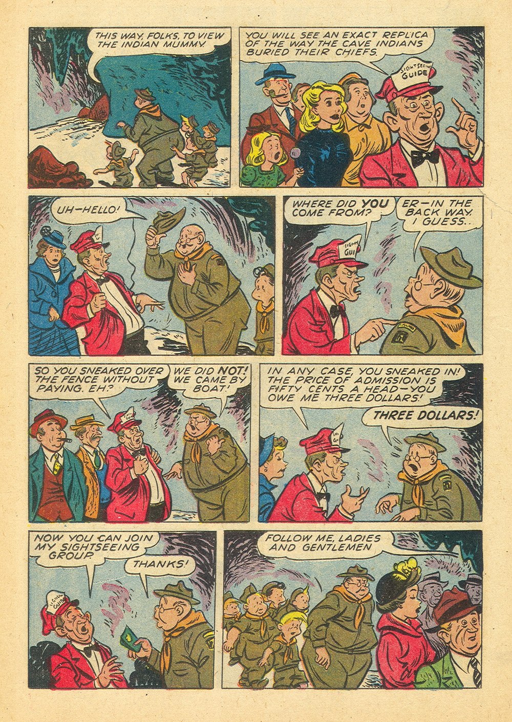 Read online Four Color Comics comic -  Issue #550 - 12