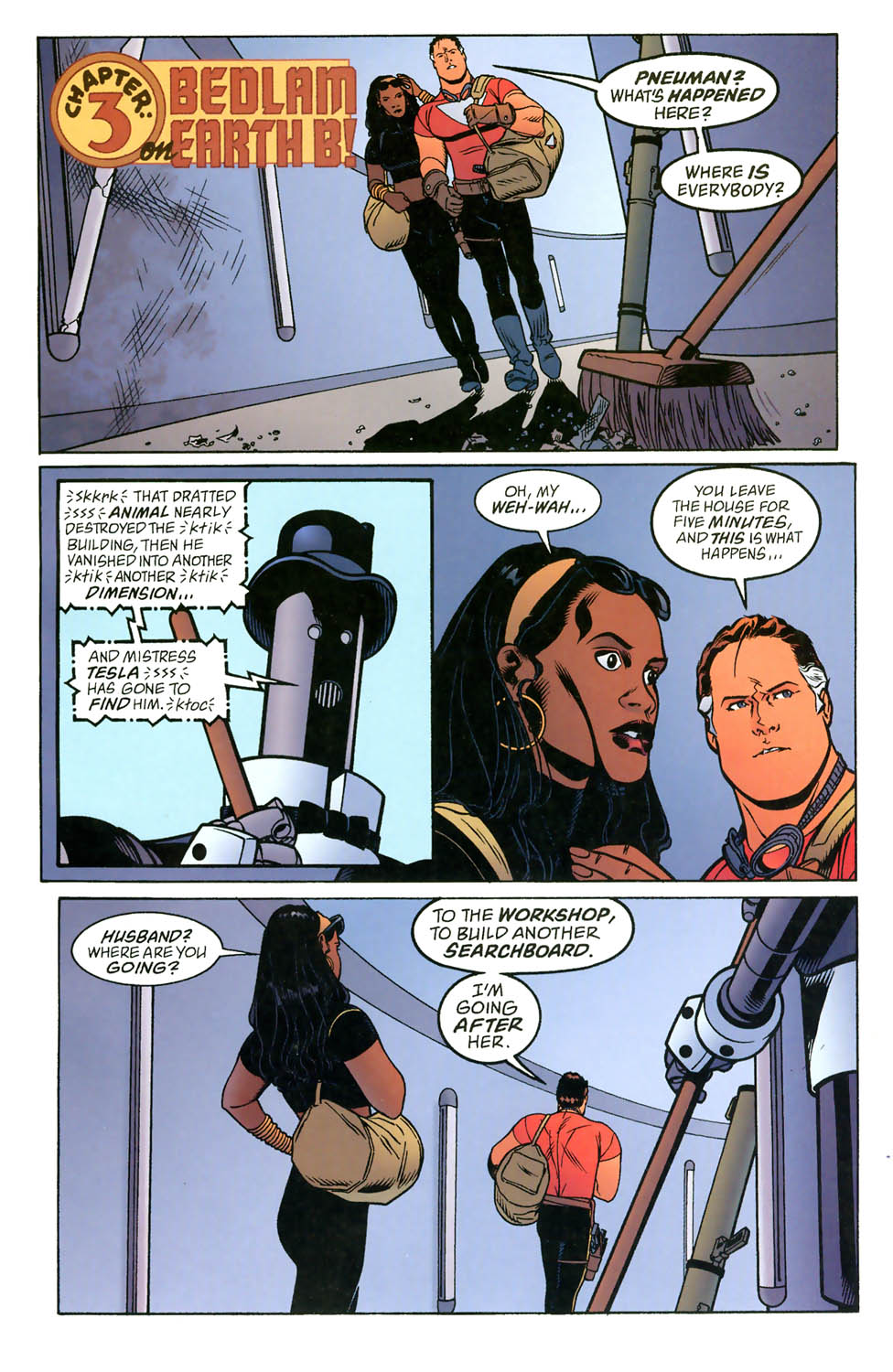 Read online The Many Worlds of Tesla Strong comic -  Issue # Full - 45