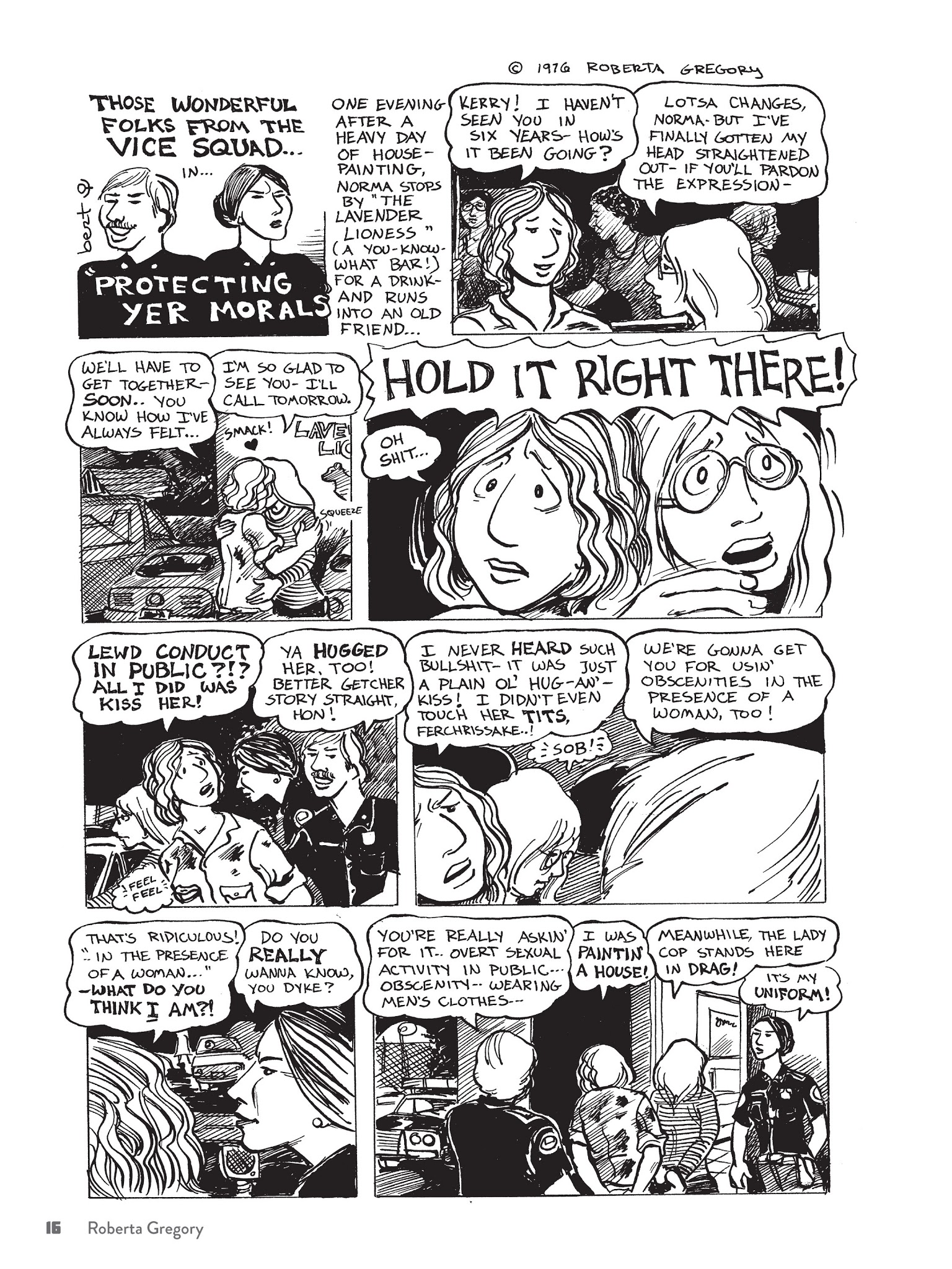 Read online No Straight Lines: Four Decades of Queer Comics comic -  Issue # TPB - 30