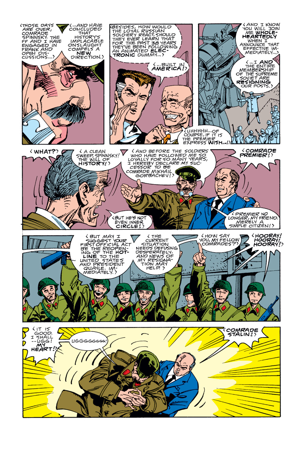 Read online Fantastic Four (1961) comic -  Issue #344 - 19