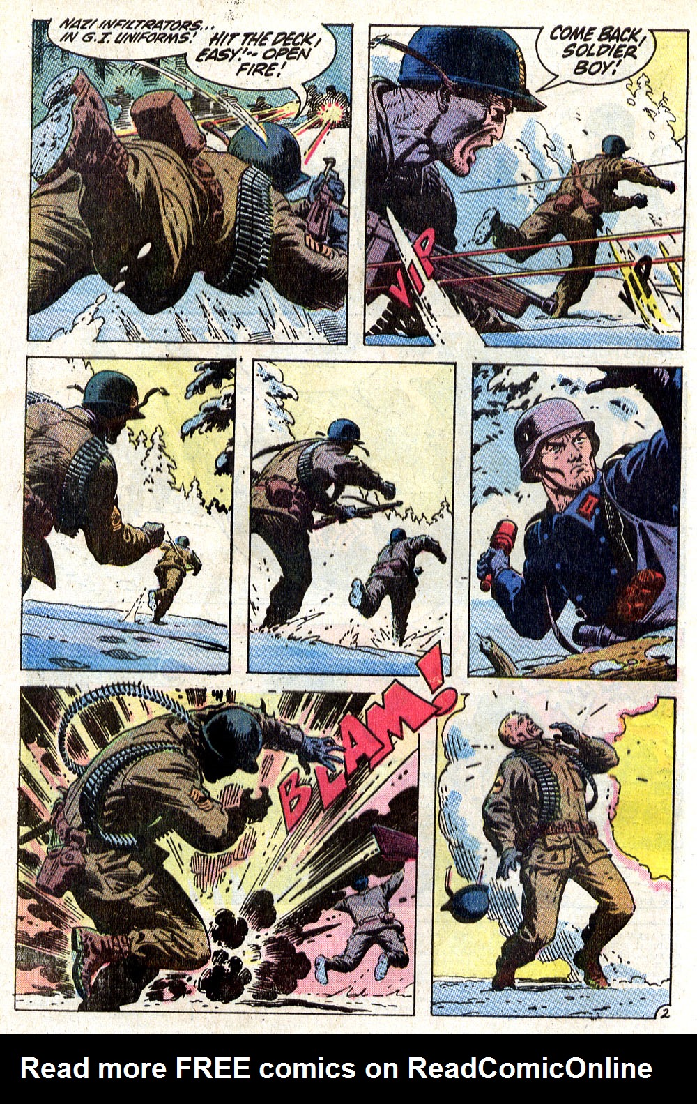 Read online Our Army at War (1952) comic -  Issue #246 - 4